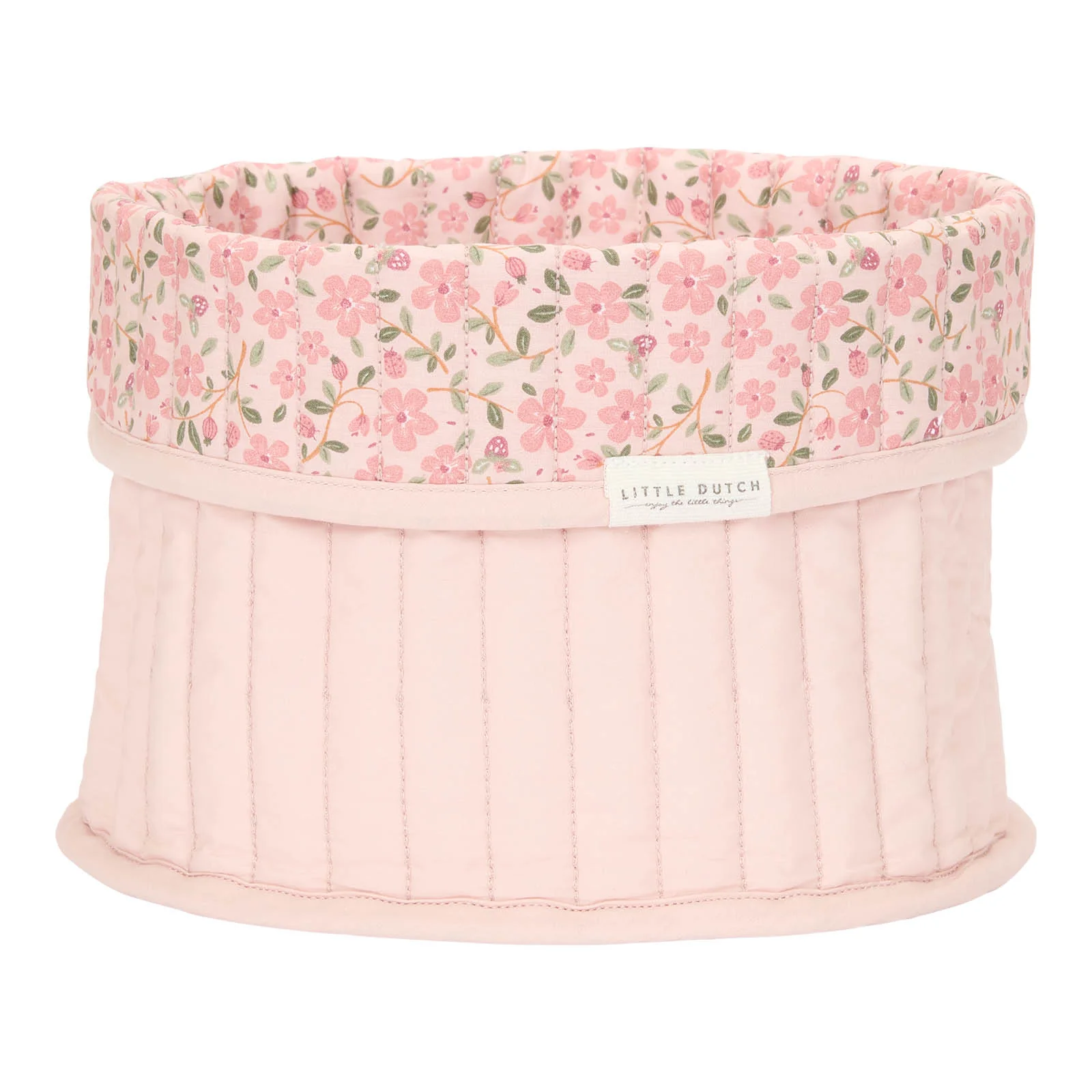 Little Dutch Reversible Quilted Storage Basket - Image 7
