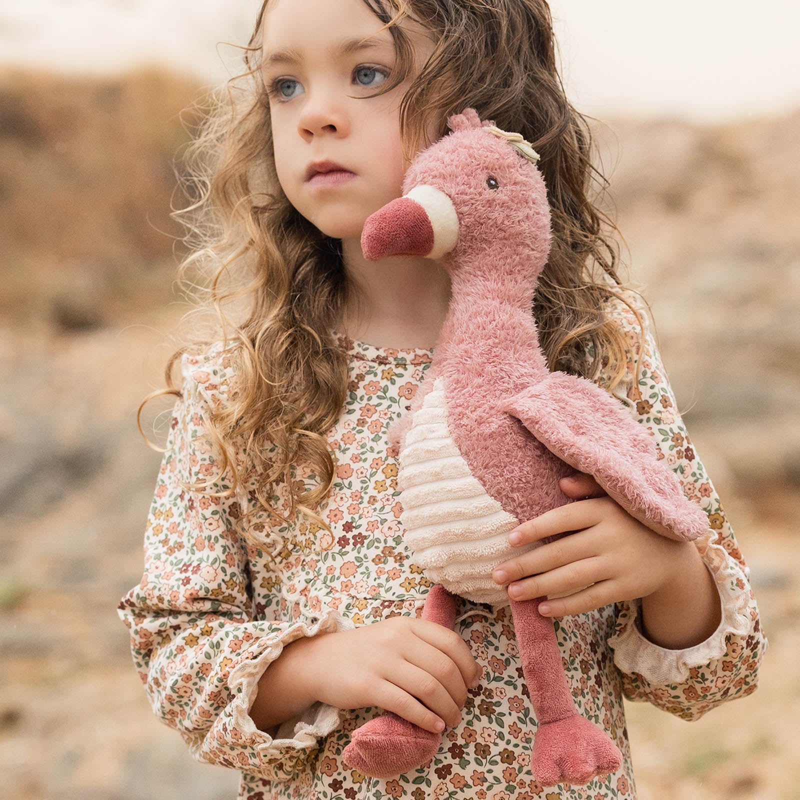 Little Dutch Safari Friends Cuddle Flamingo - Image 6