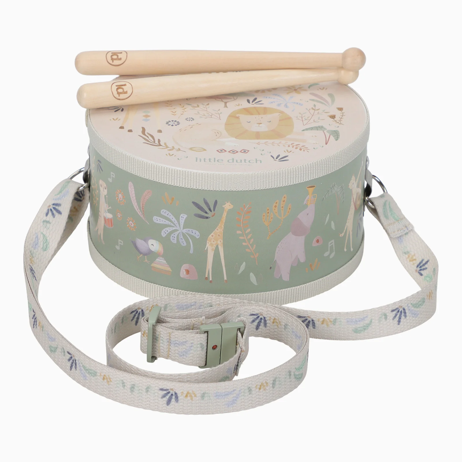 Little Dutch Safari Friends Music Drum