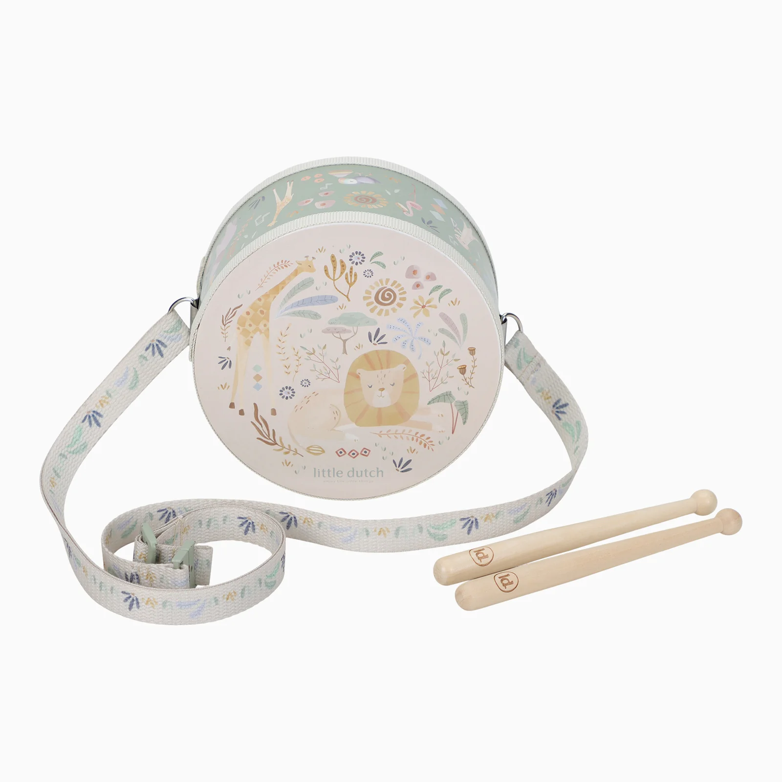 Little Dutch Safari Friends Music Drum - Image 3