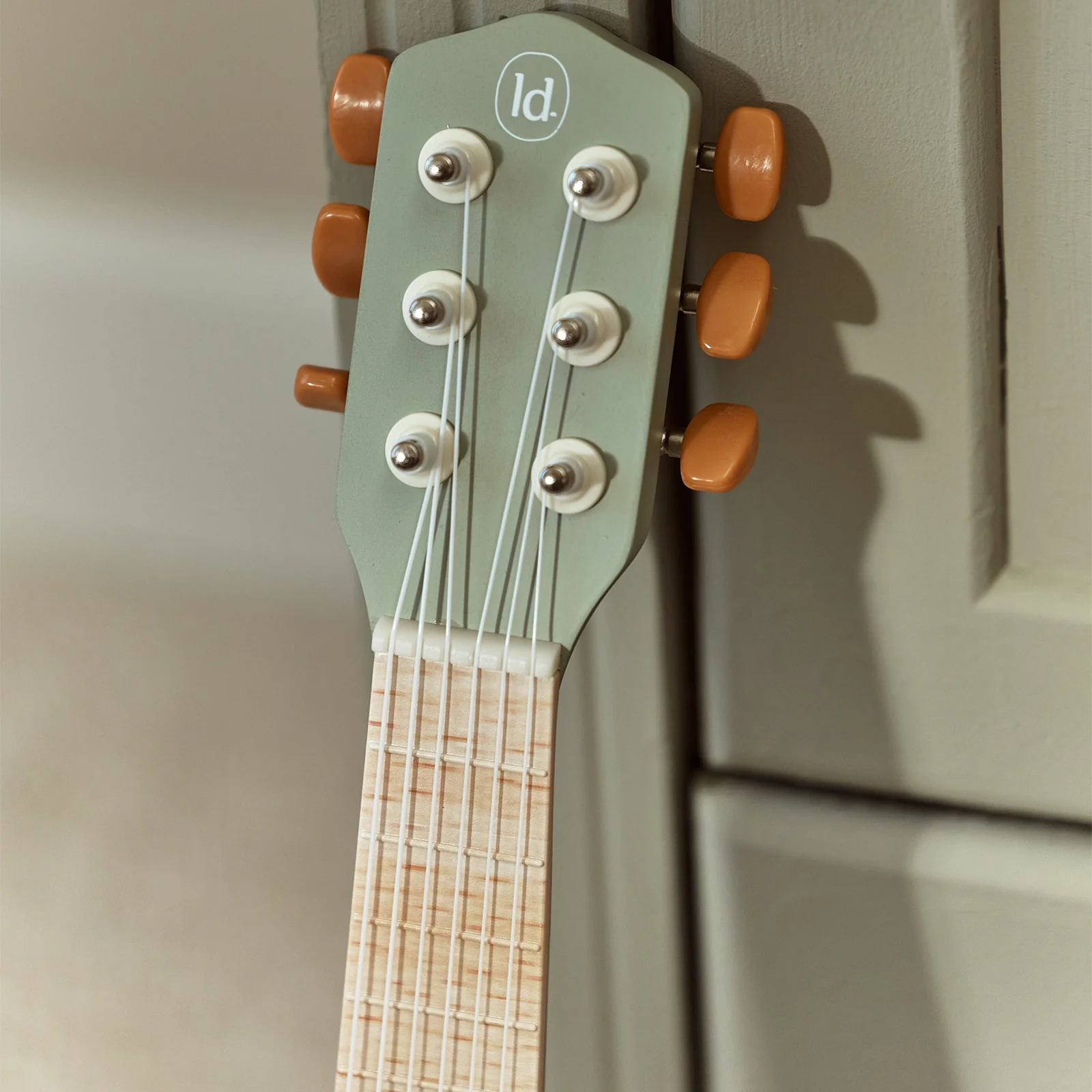 Little Dutch Safari Friends Wooden Guitar - Green - Image 9