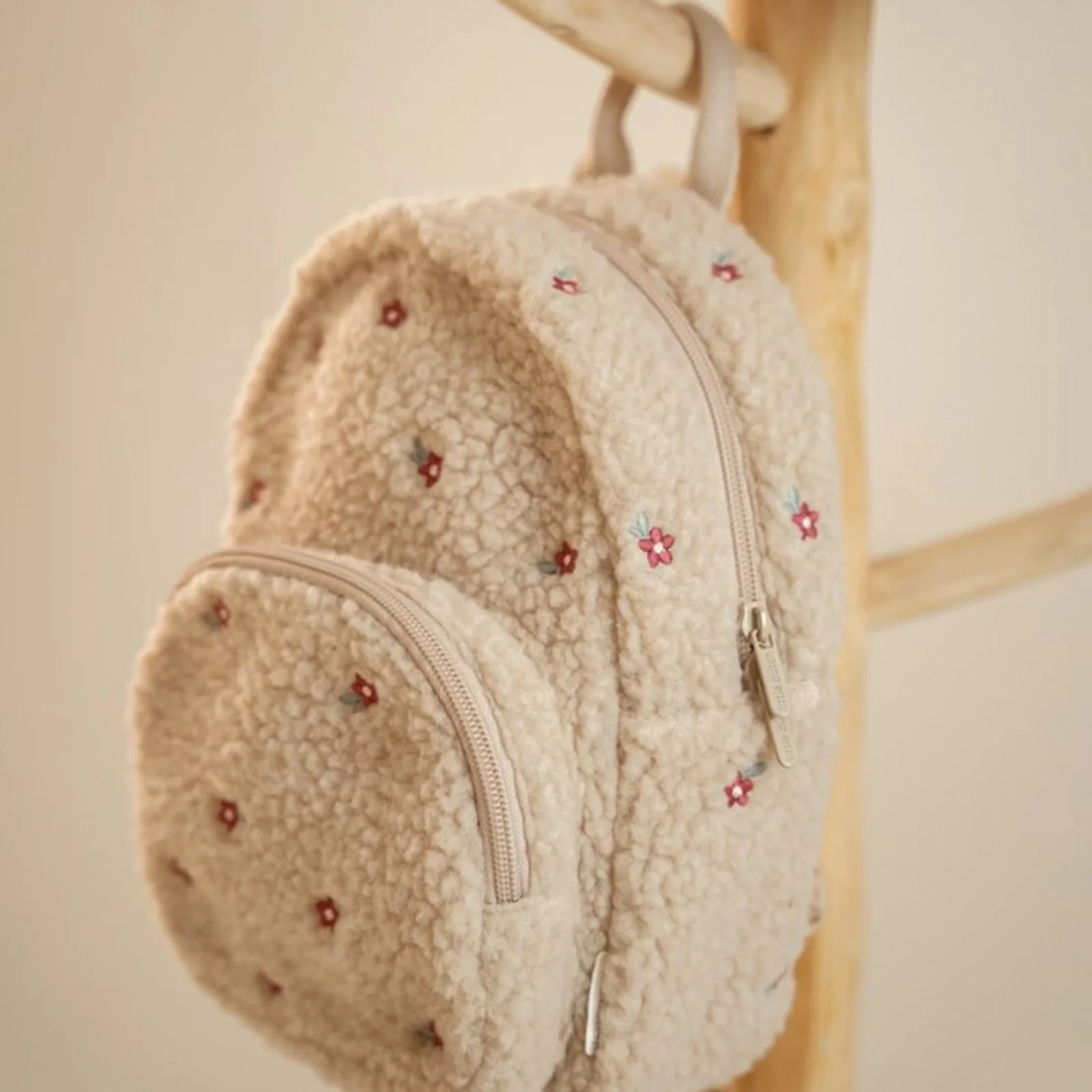 Little Dutch Teddy Backpack - Sand