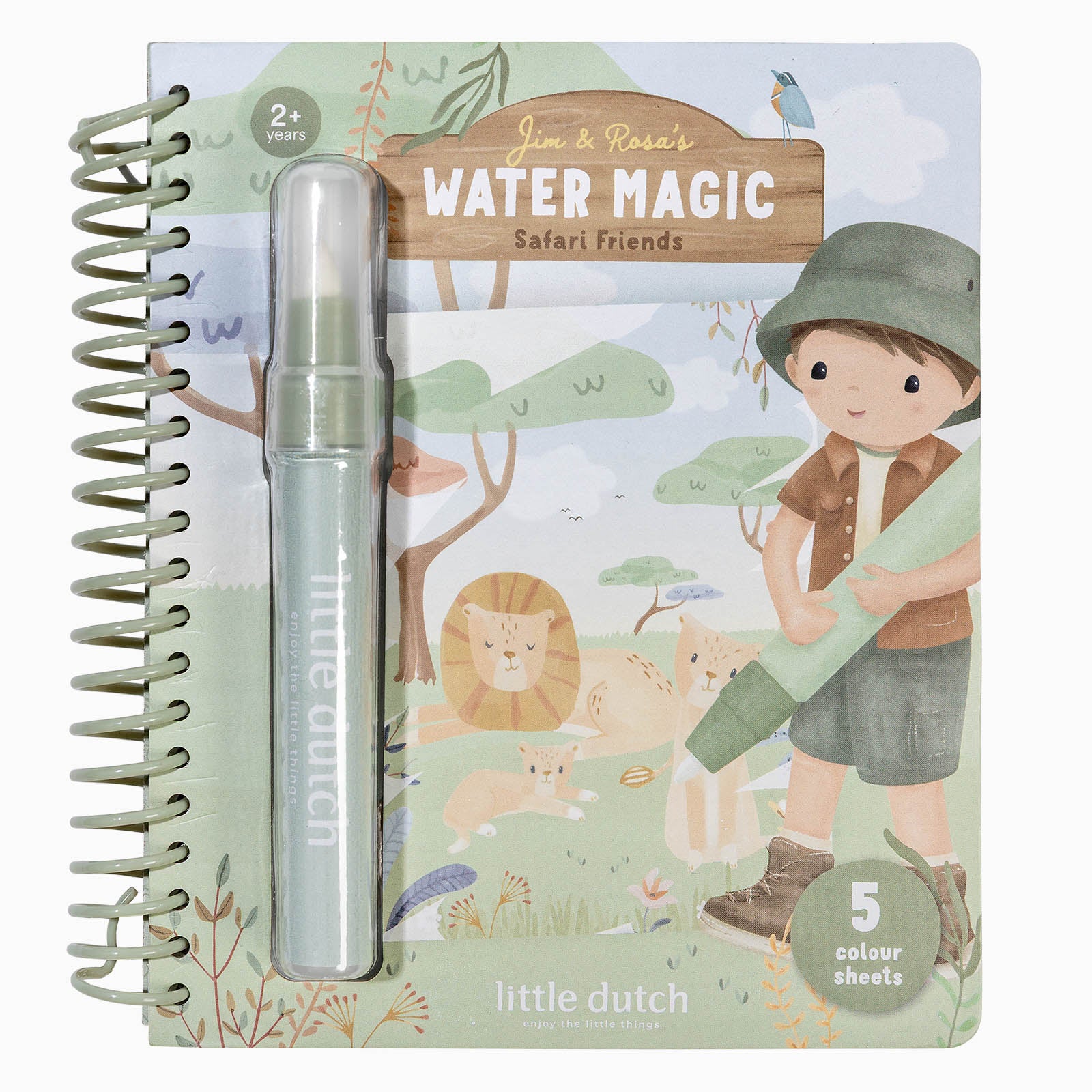 Little Dutch Watermagic Book - Safari Jim