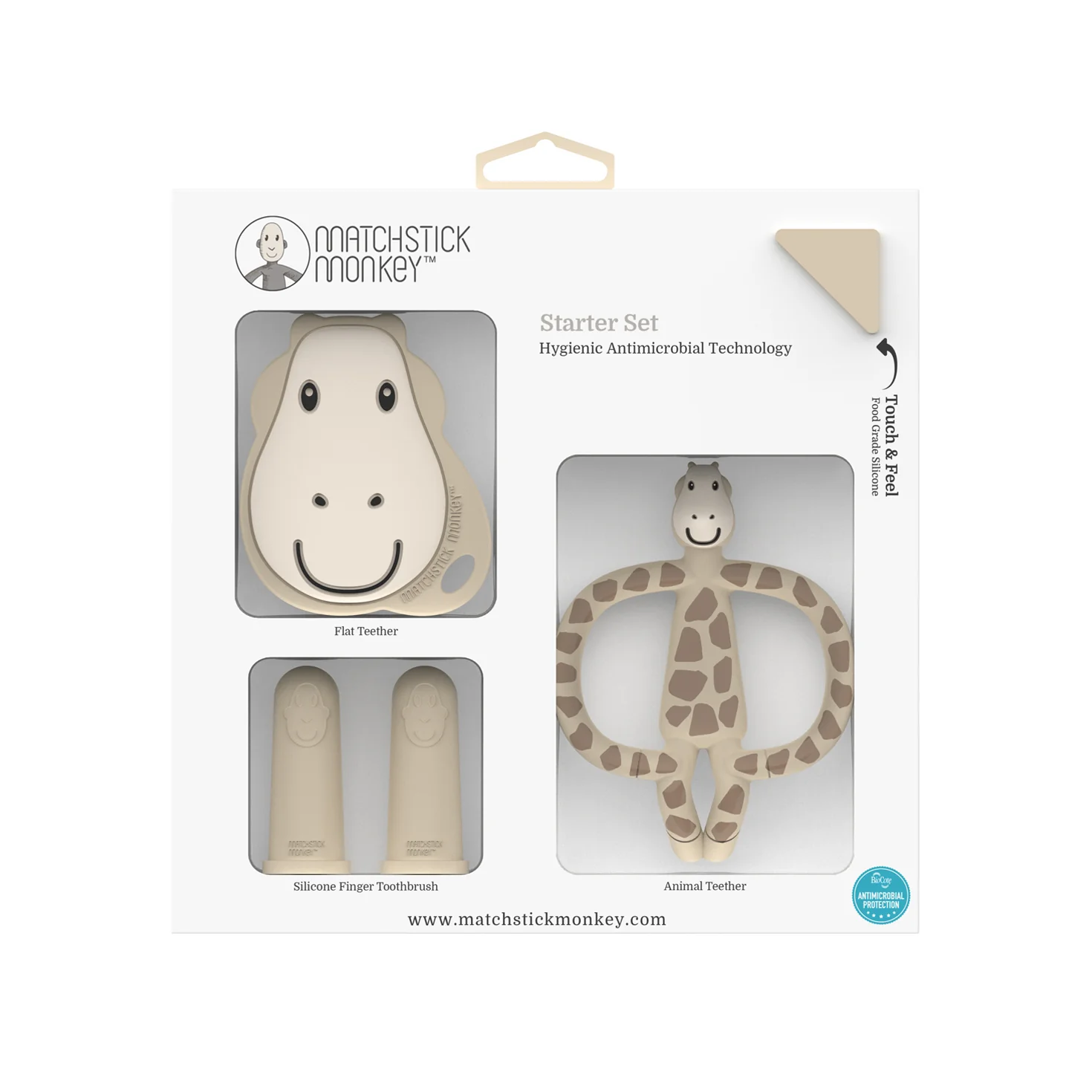 Matchstick Monkey Gigi Giraffe Teething Starter Gift Set - Image 2
