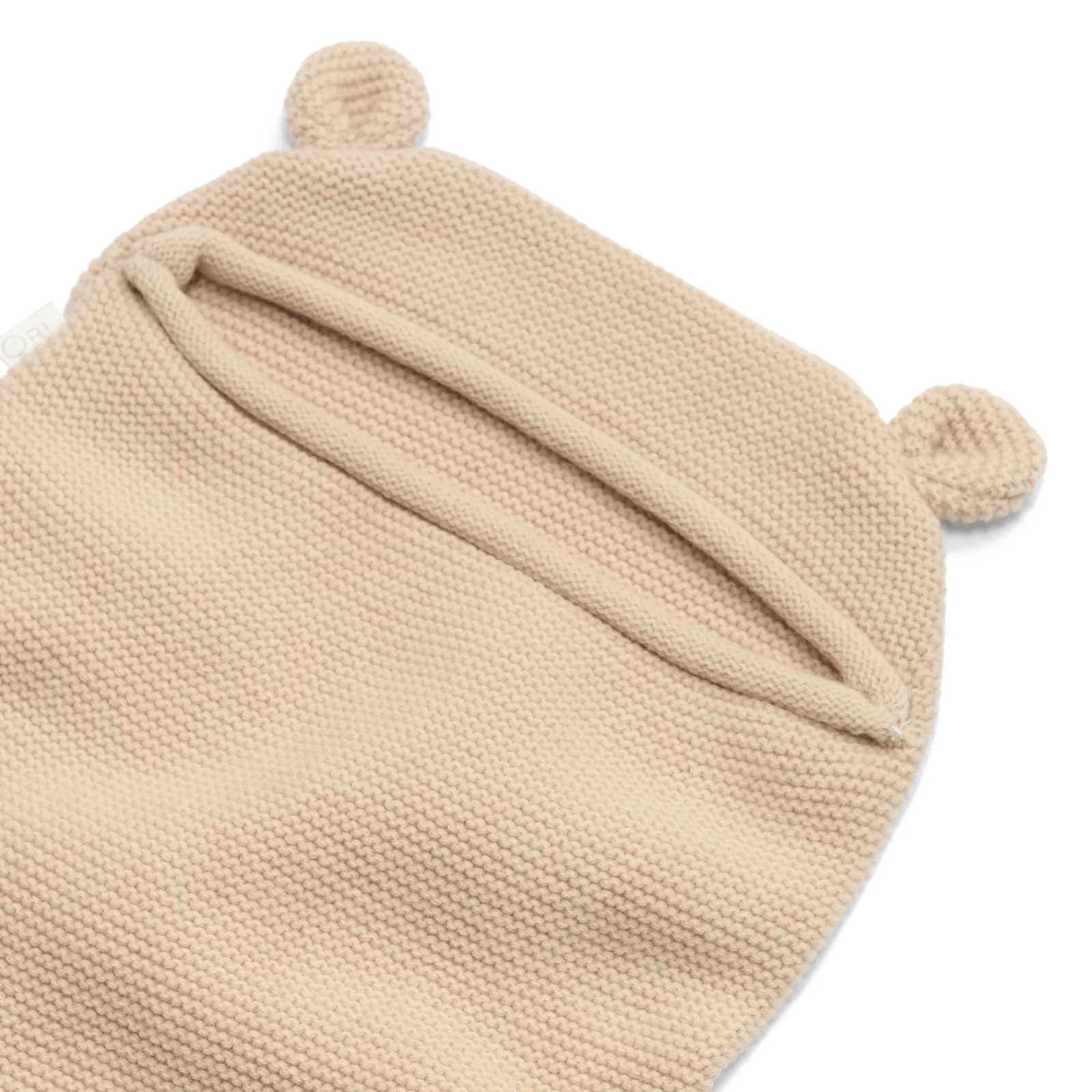 Merino Wool Knitted Cocoon Blanket
