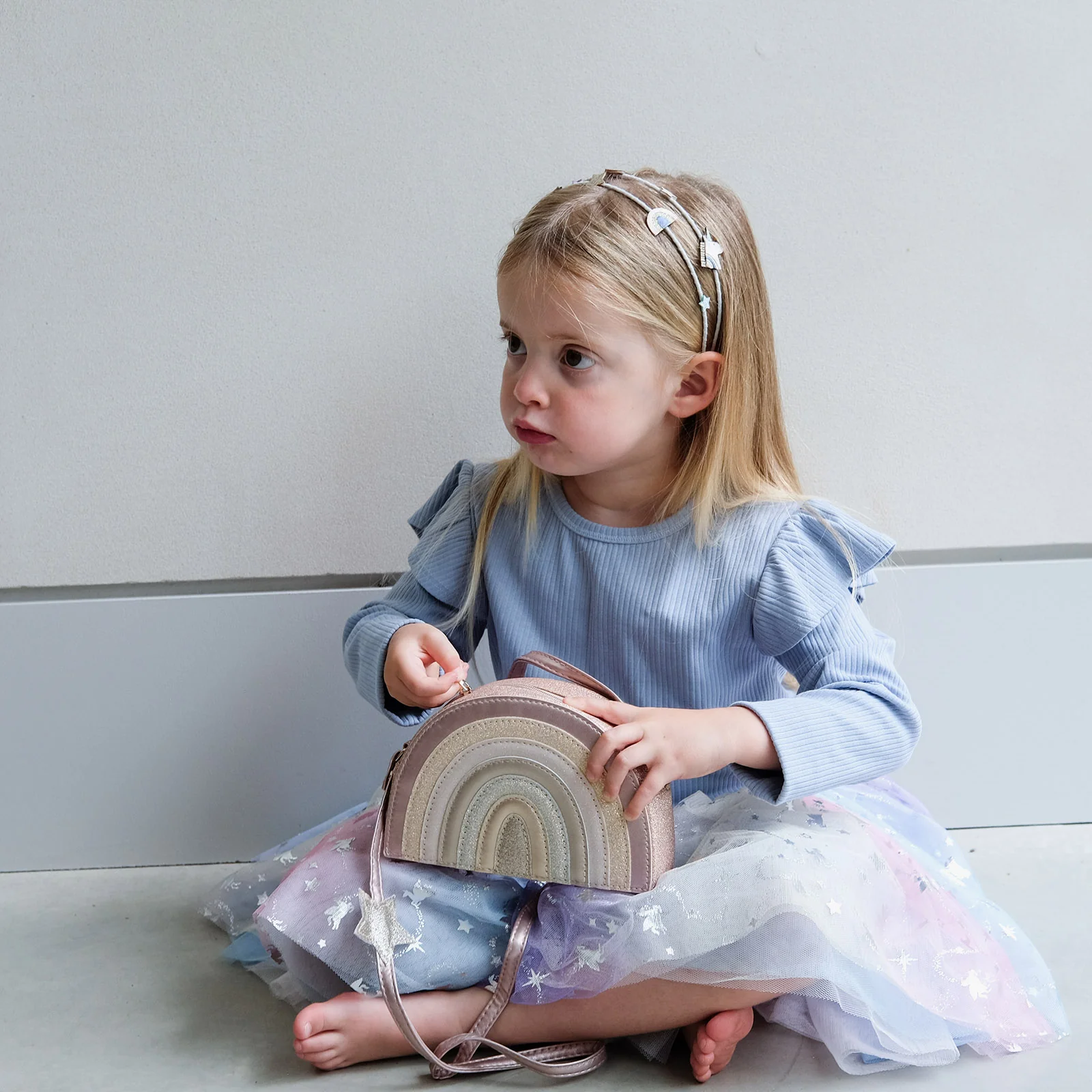 Mimi & Lula Pink Rainbow bag - Image 3