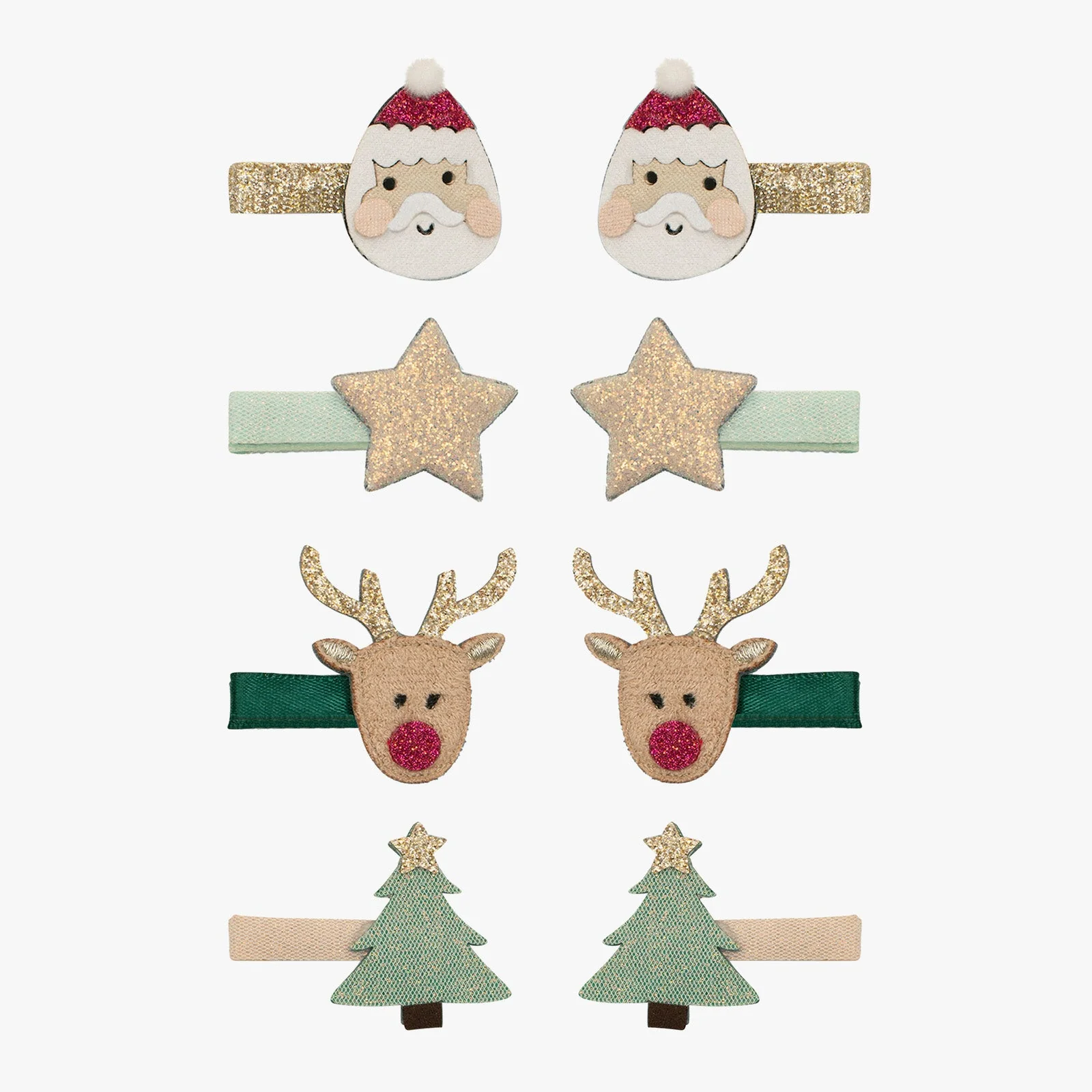Mimi & Lula Santa & Rudolph Mini Clips - Image 2