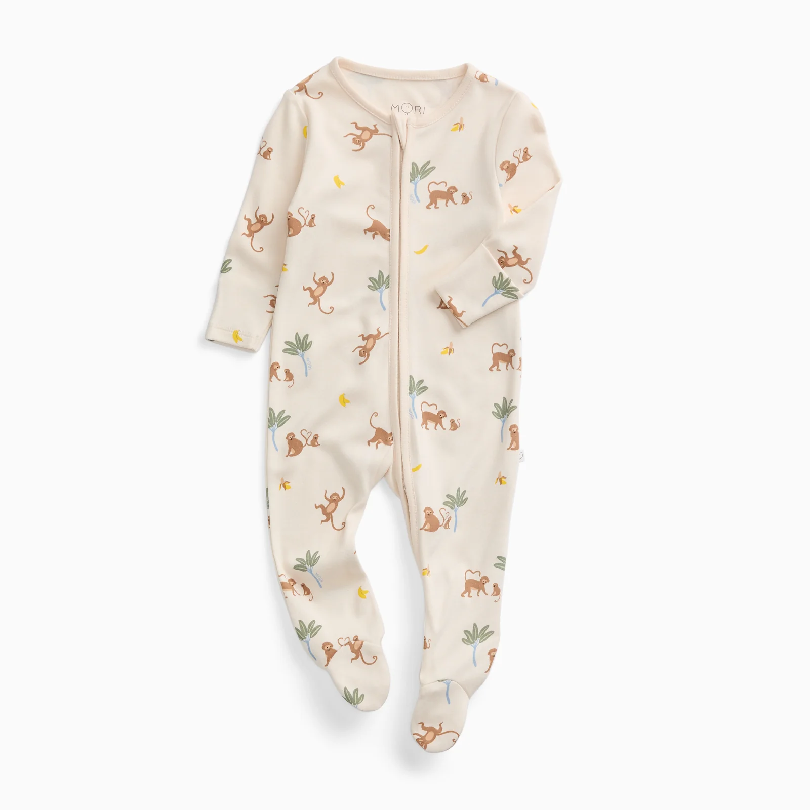 Monkeys Clever Zip Sleepsuit - Image 3