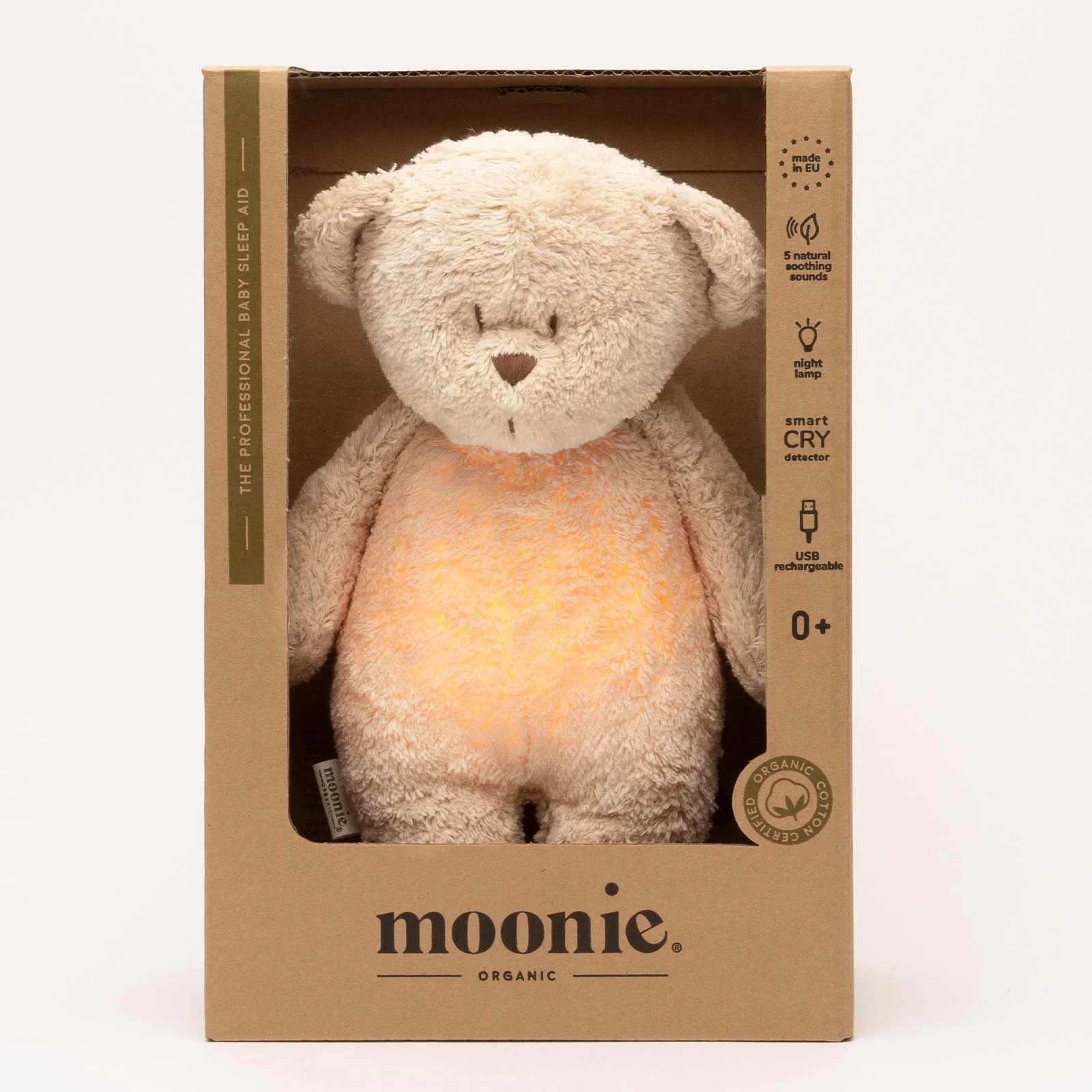 Moonie Humming Organic Bear Night Light - Image 8