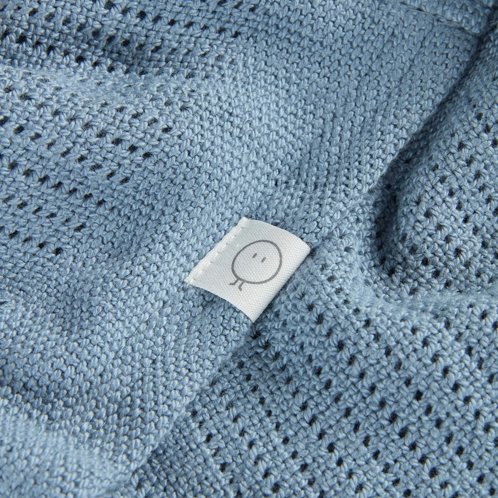 Cellular Blanket - Dark Blue - Image 3