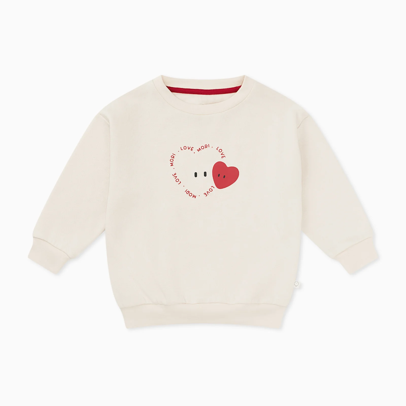 MORI Heart Oversized Sweatshirt - Image 2