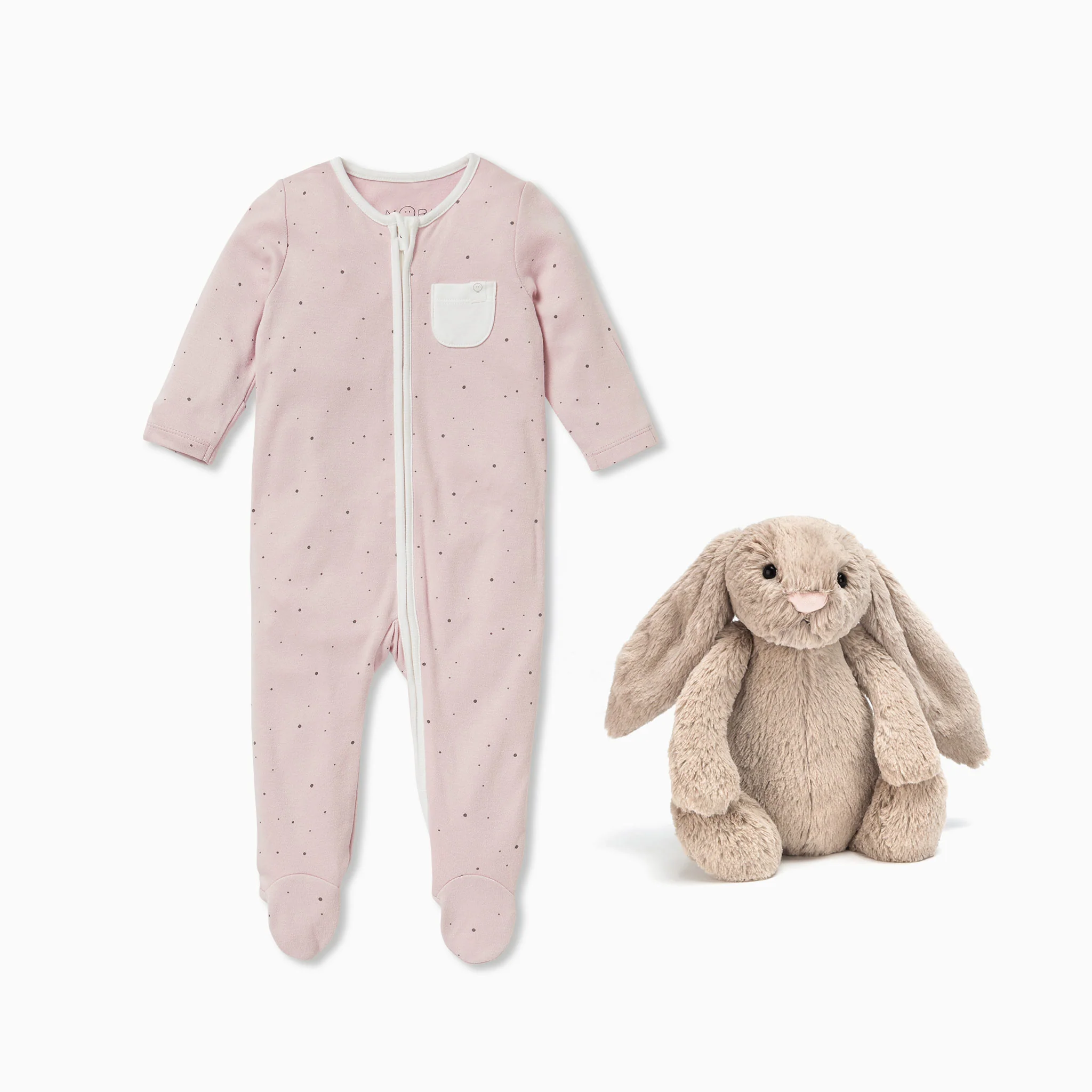 MORI Personalised Sleepsuit & Jellycat Soft Toy Set - Image 15