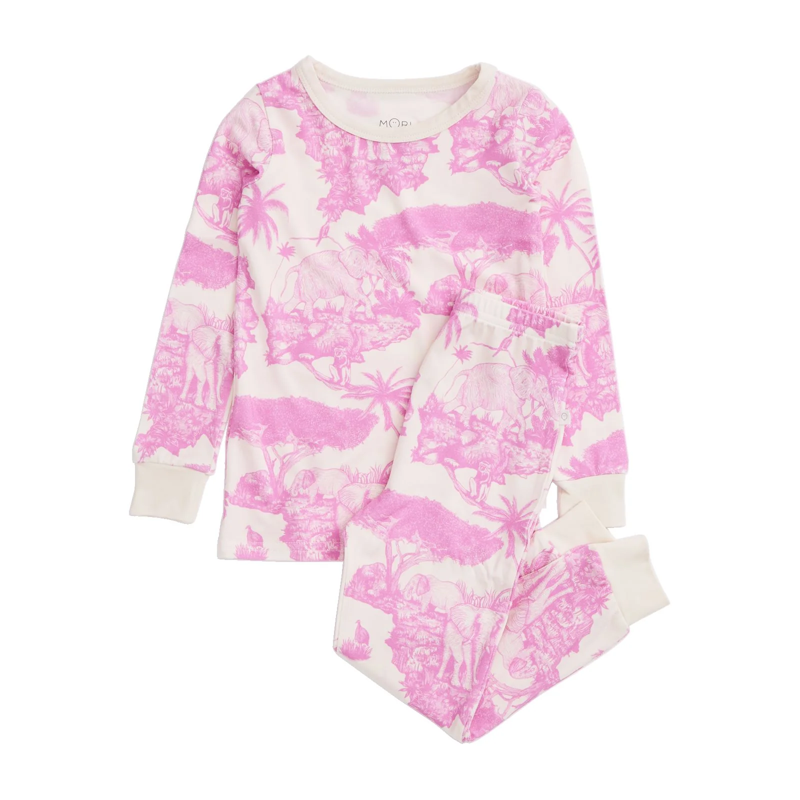 MORI x Desmond & Dempsey Pink Pyjamas - Image 2