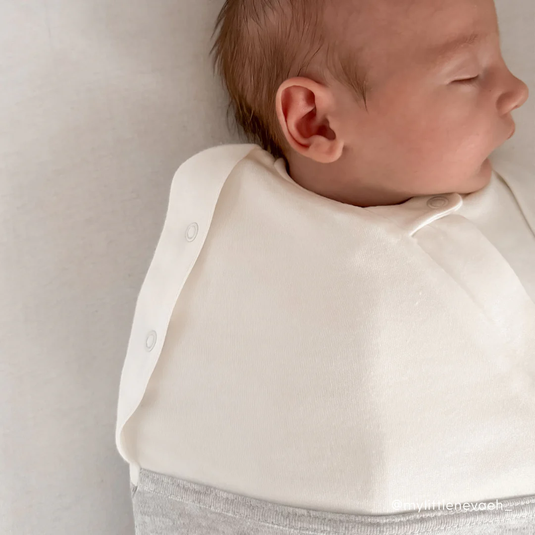 Newborn Swaddle Bag - Grey - Image 3