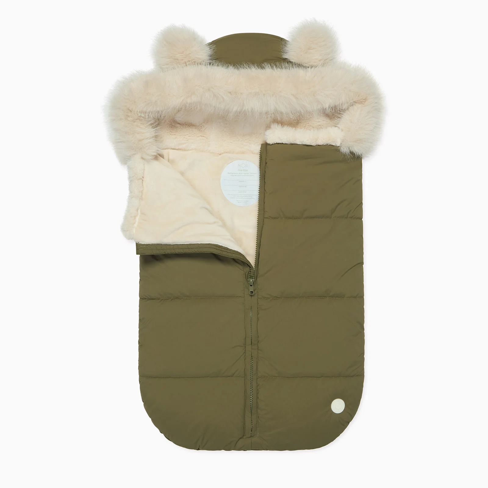 Padded Pram Liner Footmuff - Image 3