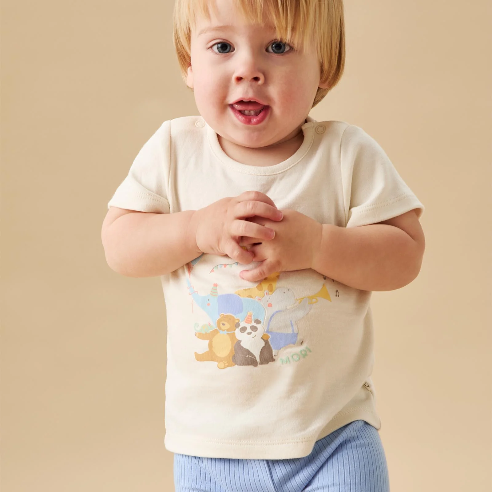 Party Animals T-shirt & Ribbed Leggings Outfit - Image 2