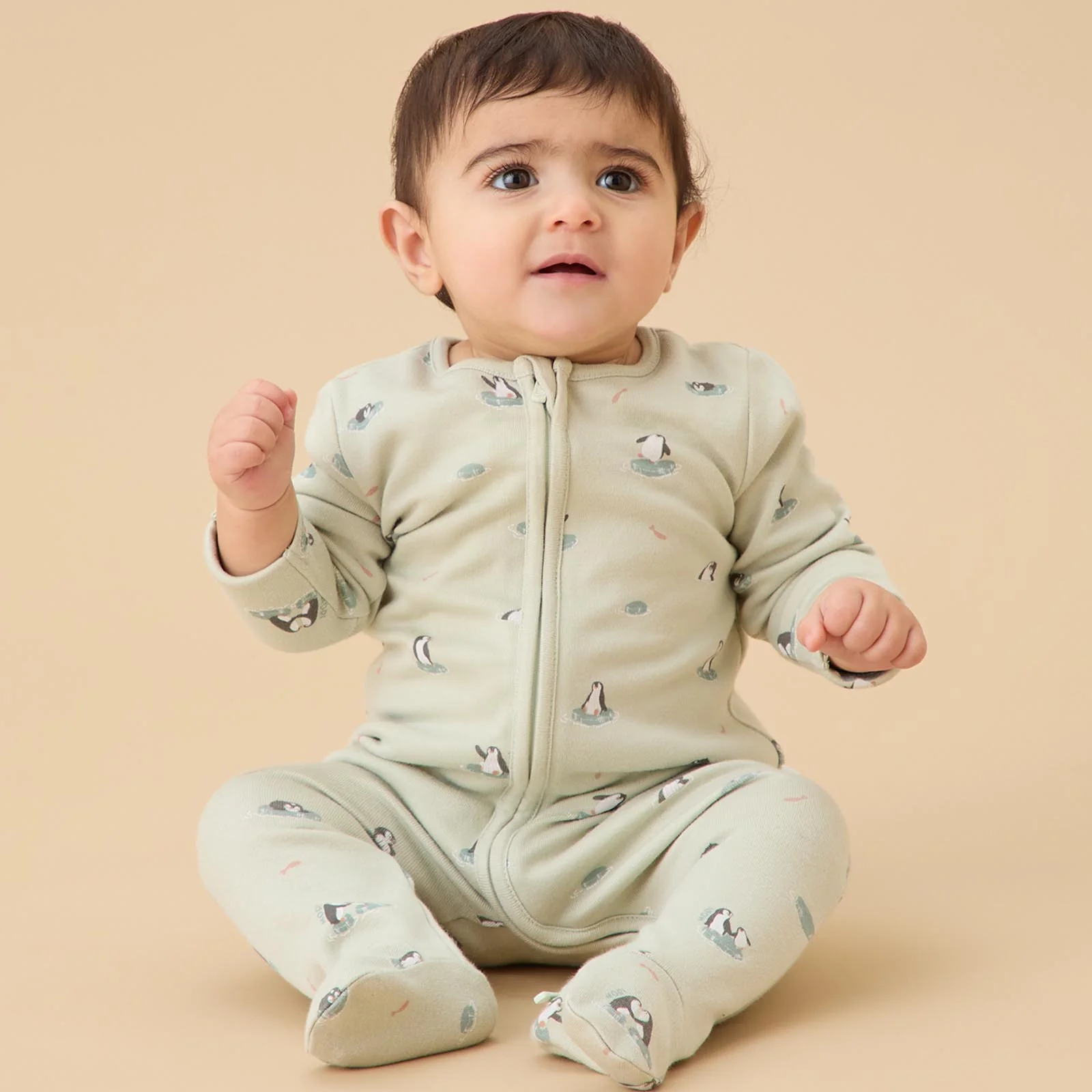 Penguin Clever Zip Sleepsuit