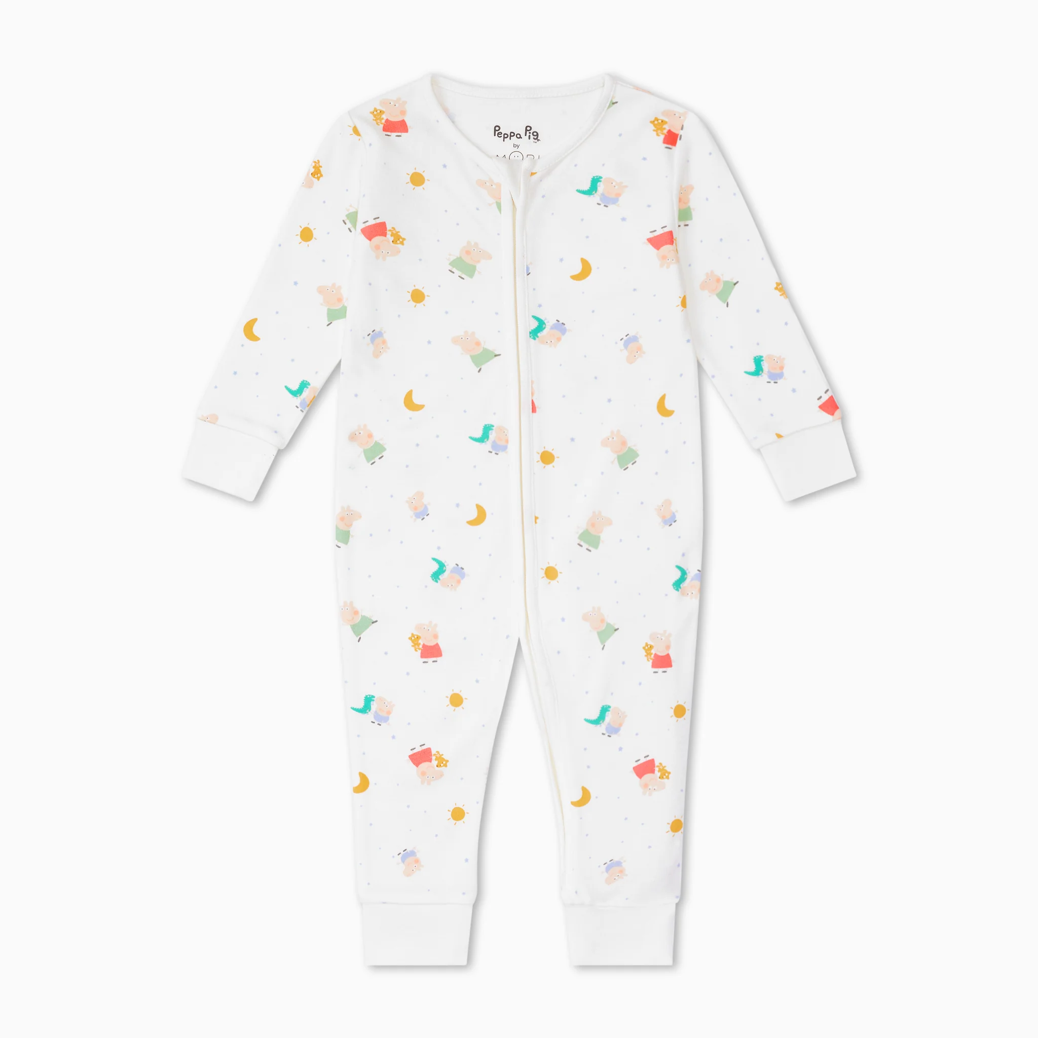 Peppa Pig Clever Zip Sleepsuit - Image 5