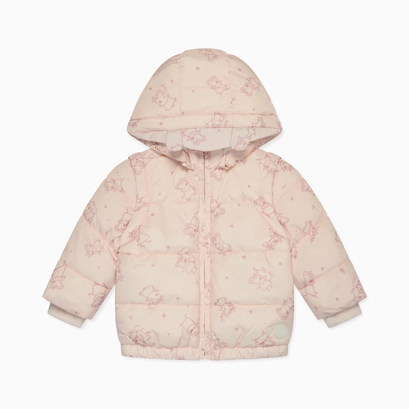 Peppa Pig Recycled Waterproof 3-in-1 Padded Coat - Image 2