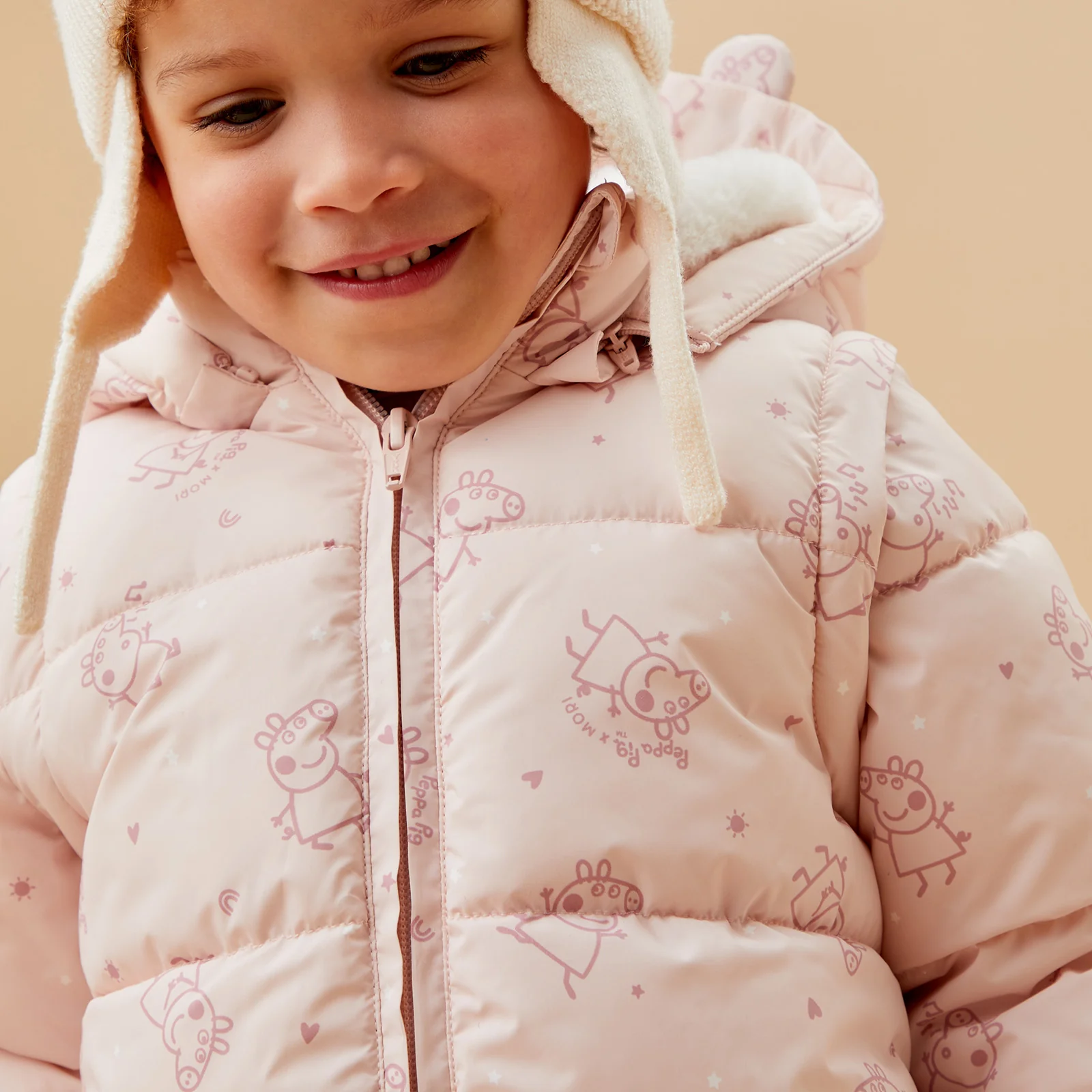Peppa Pig Recycled Waterproof 3-in-1 Padded Coat - Image 3