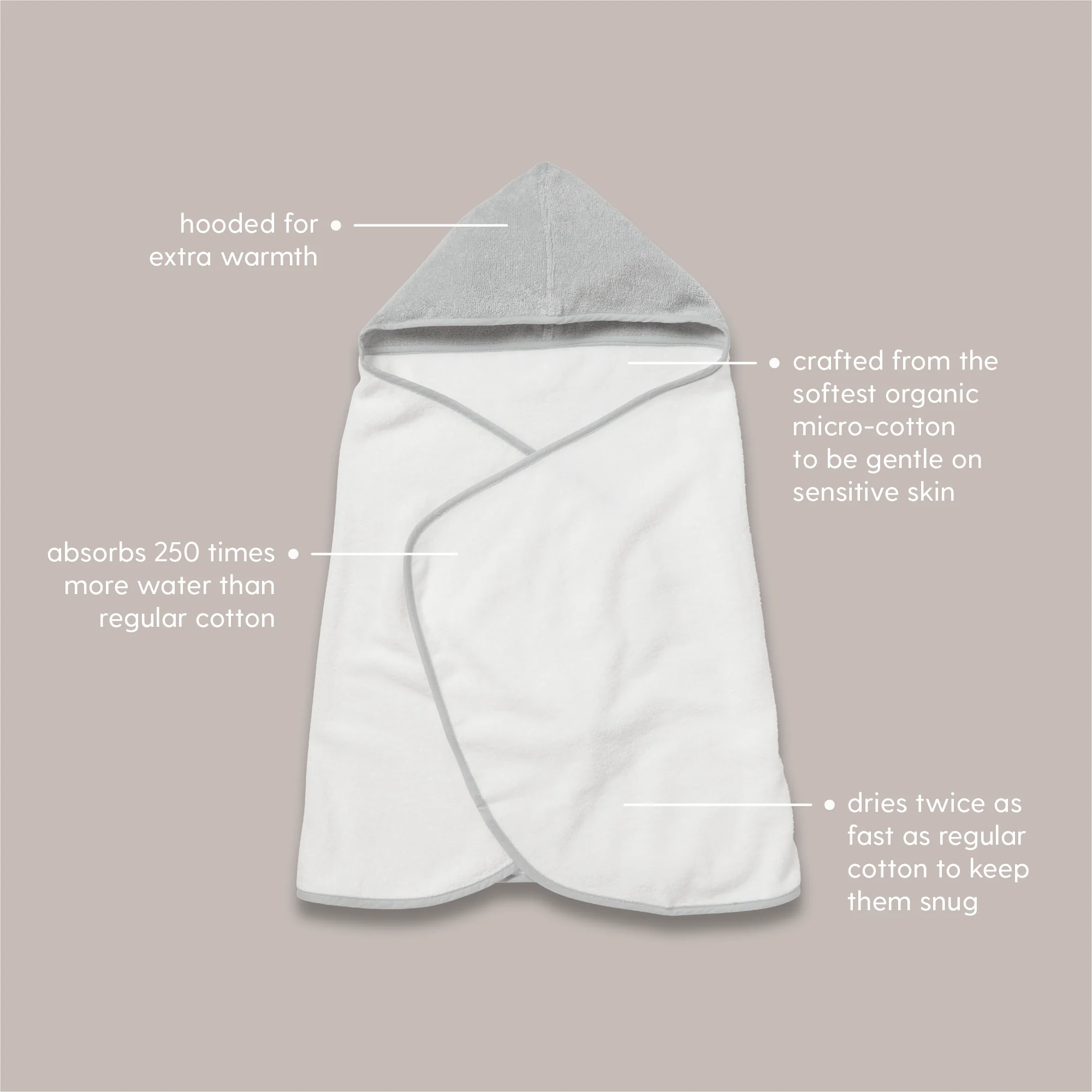 Personalised Kids Hooded Bath Towel - Image 5