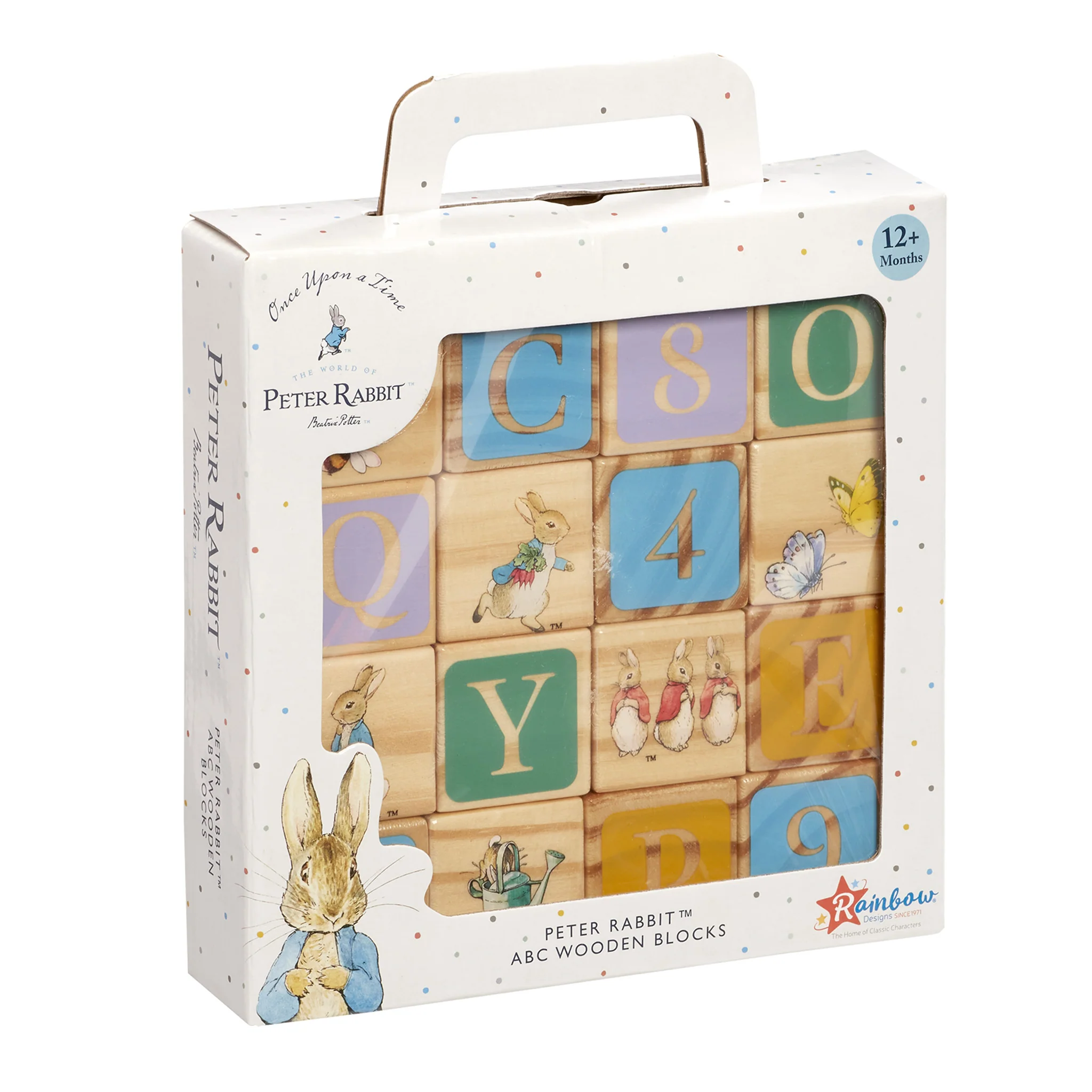 Peter Rabbit Wooden Alphabet Blocks - Image 2