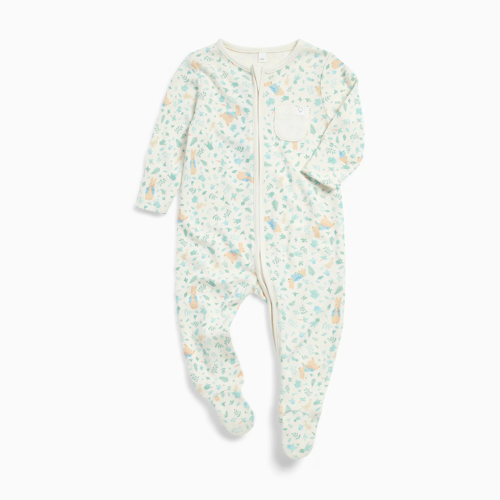 Peter Rabbit Clever Zip Sleepsuit - Image 2