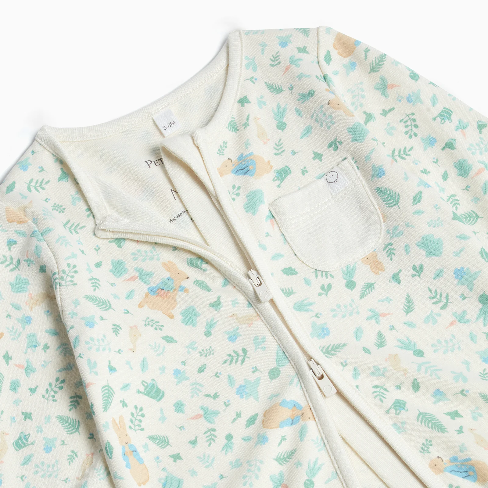 Peter Rabbit Clever Zip Sleepsuit - Image 4