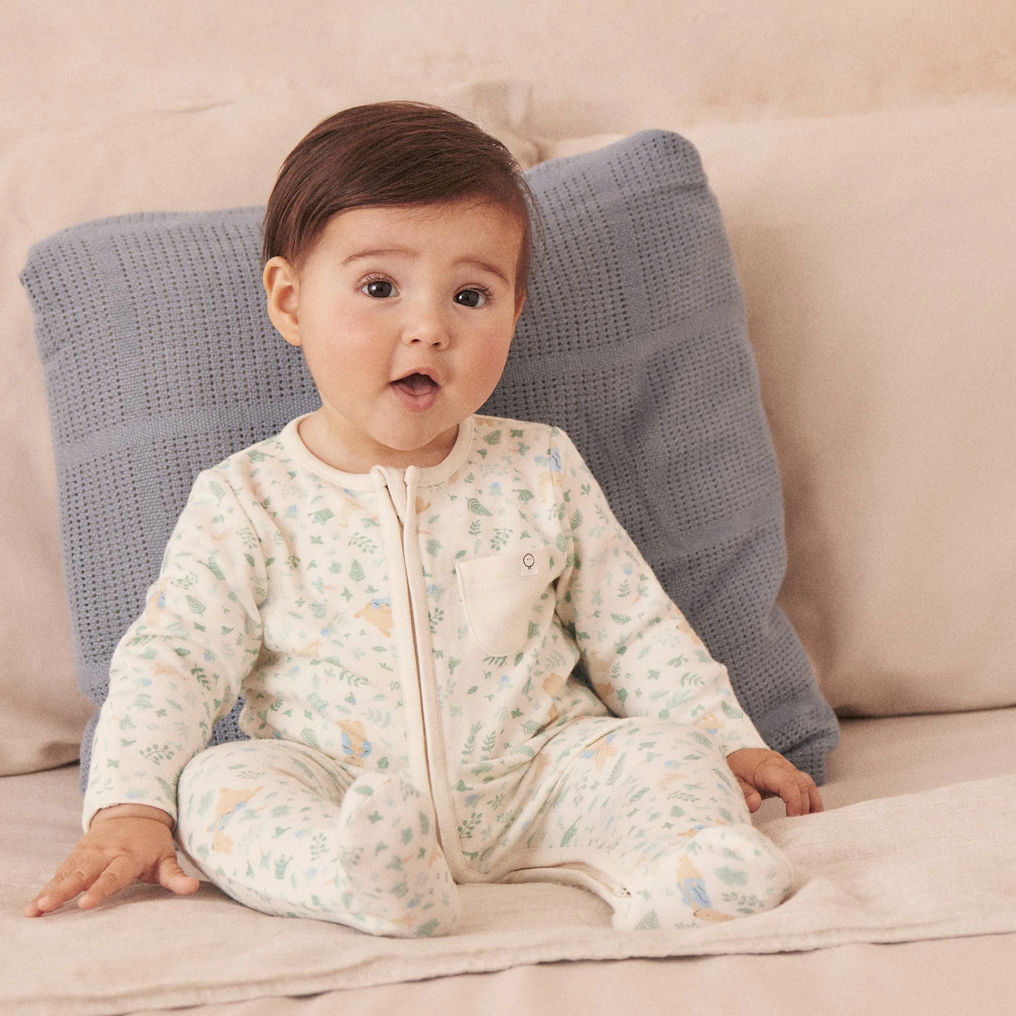 Peter Rabbit Clever Zip Sleepsuit - Image 6