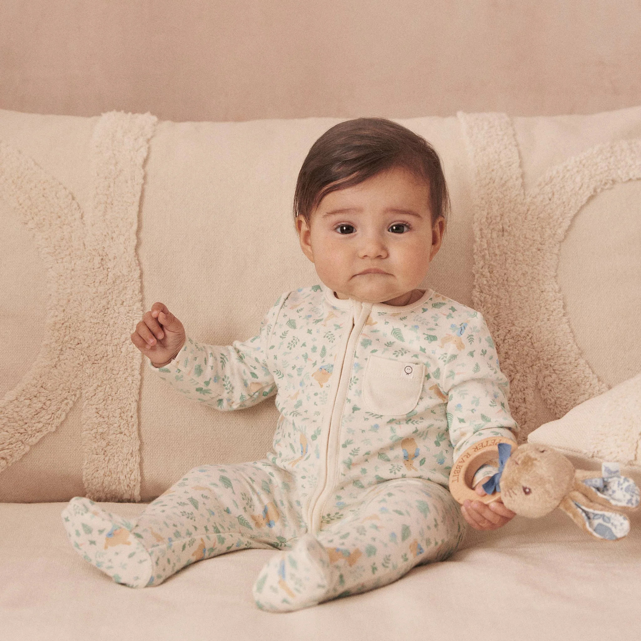 Peter Rabbit Clever Zip Sleepsuit - Image 8