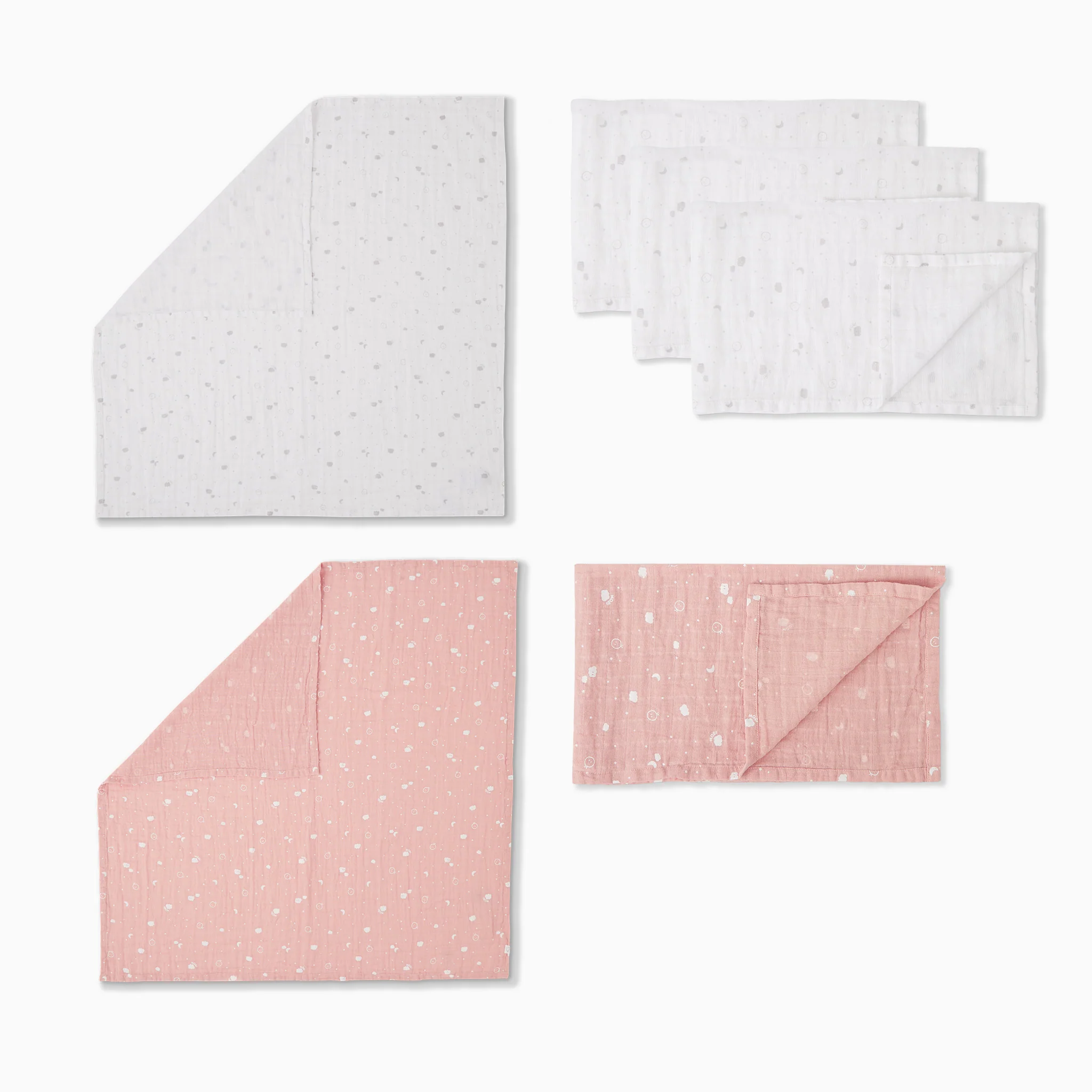 Pre-Washed Mixed Muslins 6 Pack - Image 3