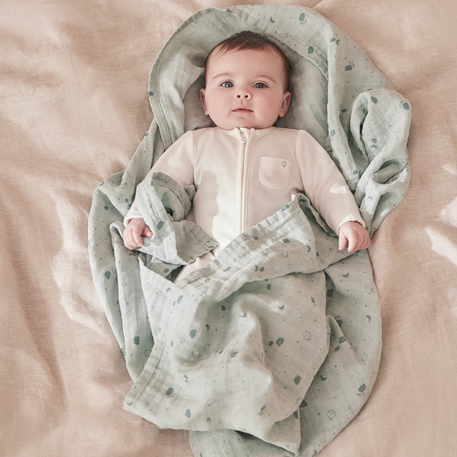 Pre-Washed Regular Muslin - Grey - Image 3