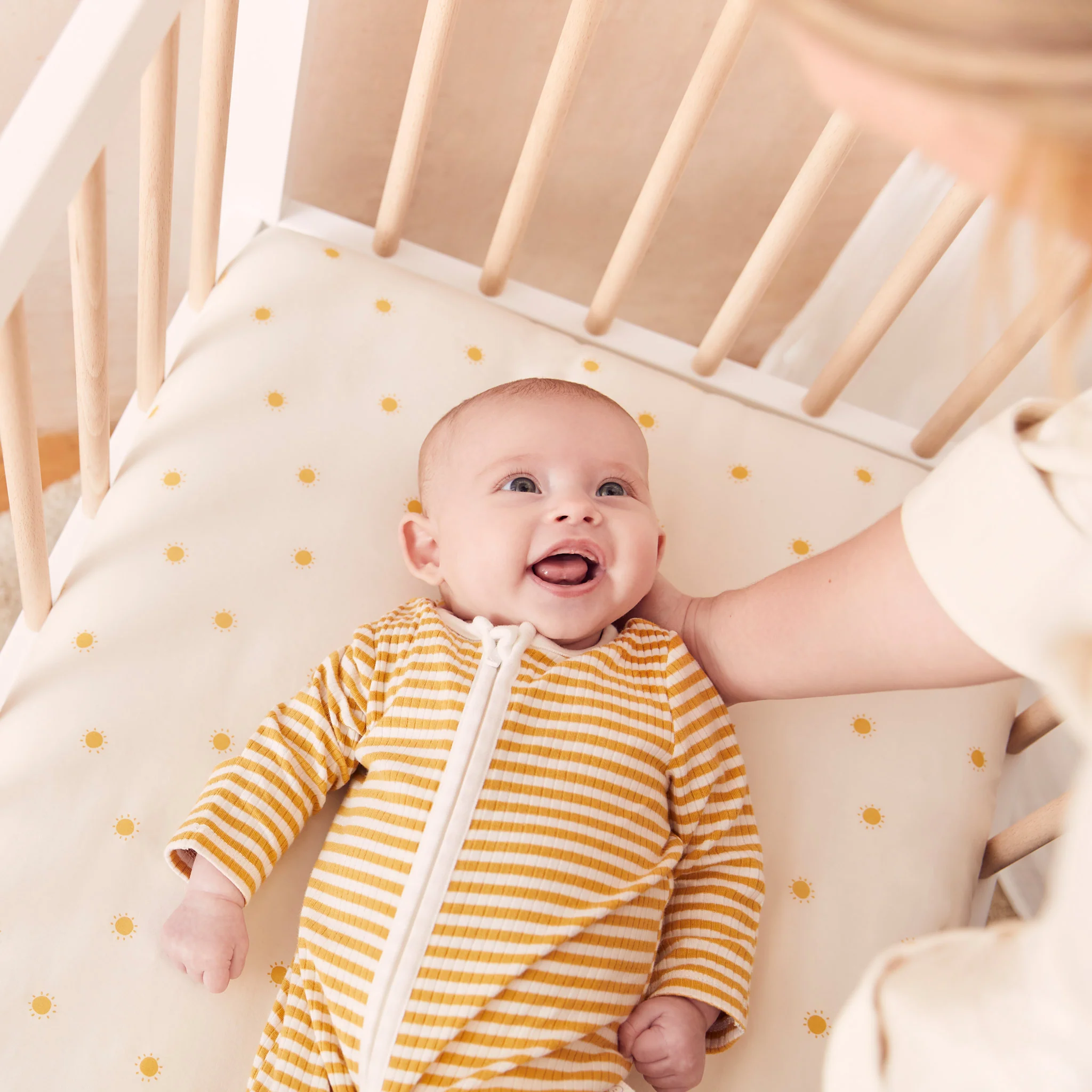 Printed Crib Fitted Sheet - Image 9