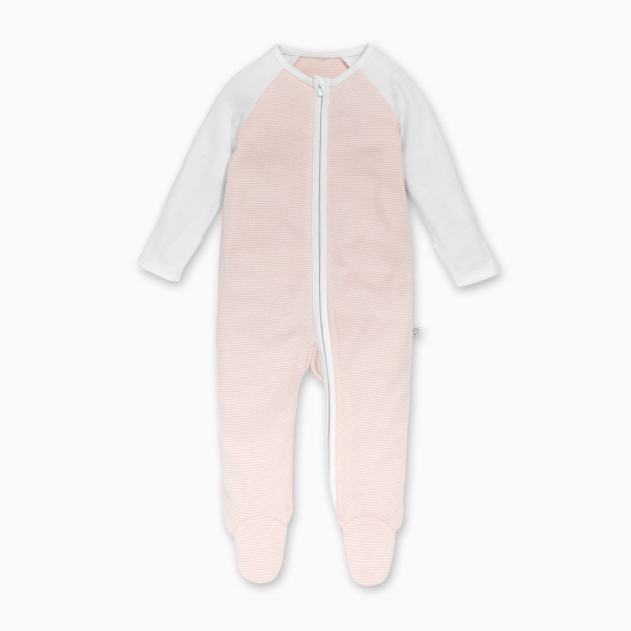 Raglan Zip-Up Sleepsuit - Image 3