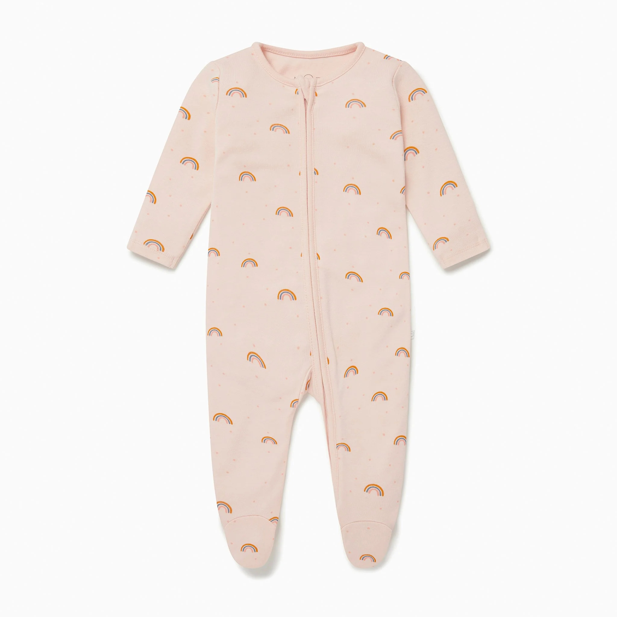 Rainbow Clever Zip Sleepsuit - Image 2