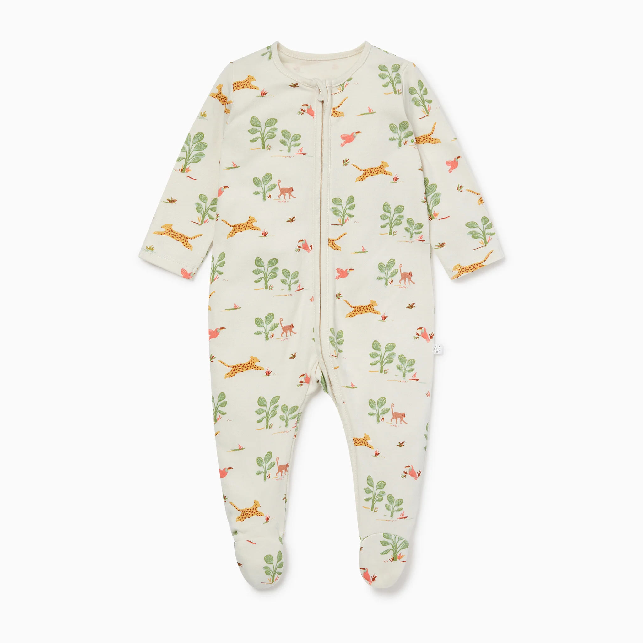 Rainforest Clever Zip Sleepsuit - Image 2