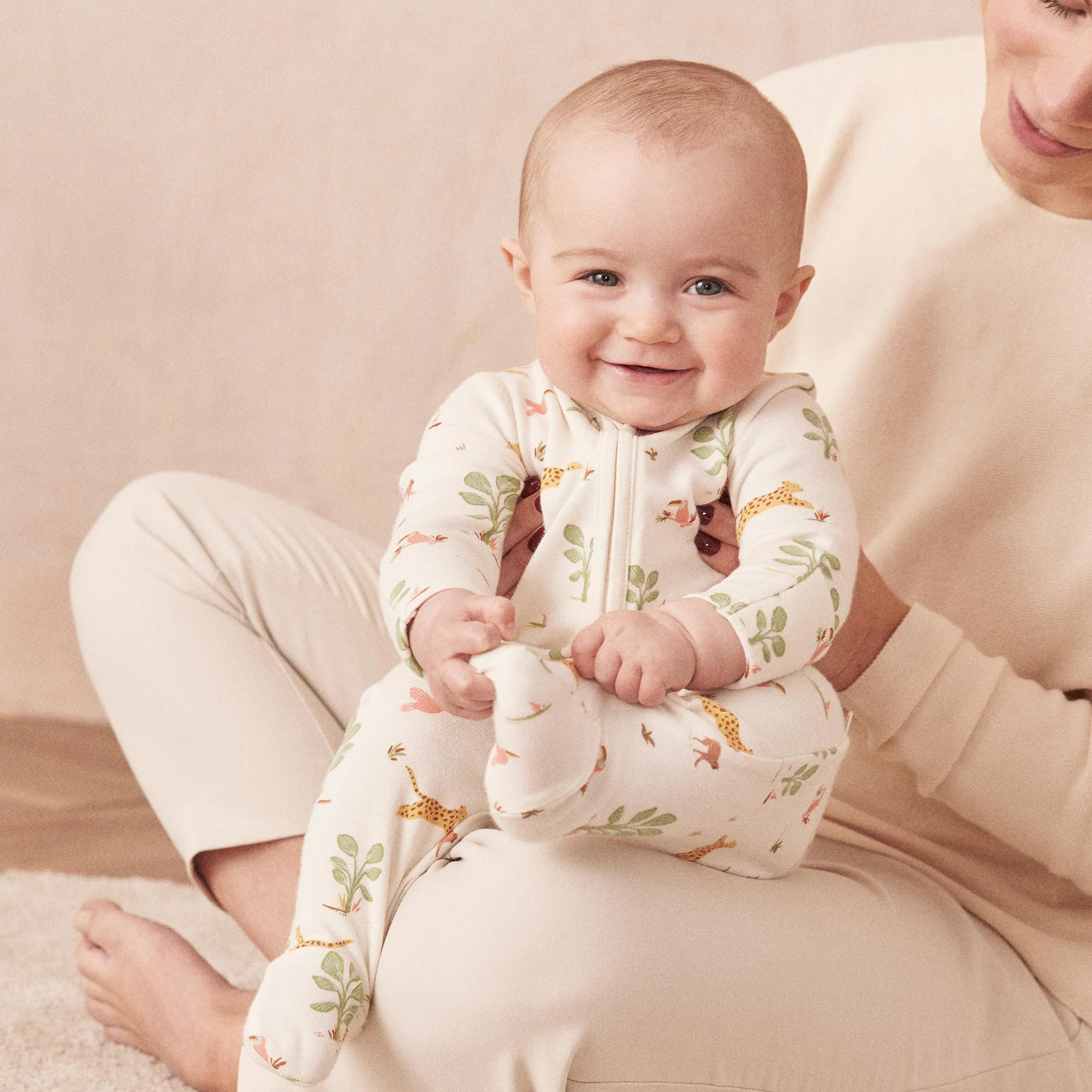 Rainforest Clever Zip Sleepsuit - Image 7