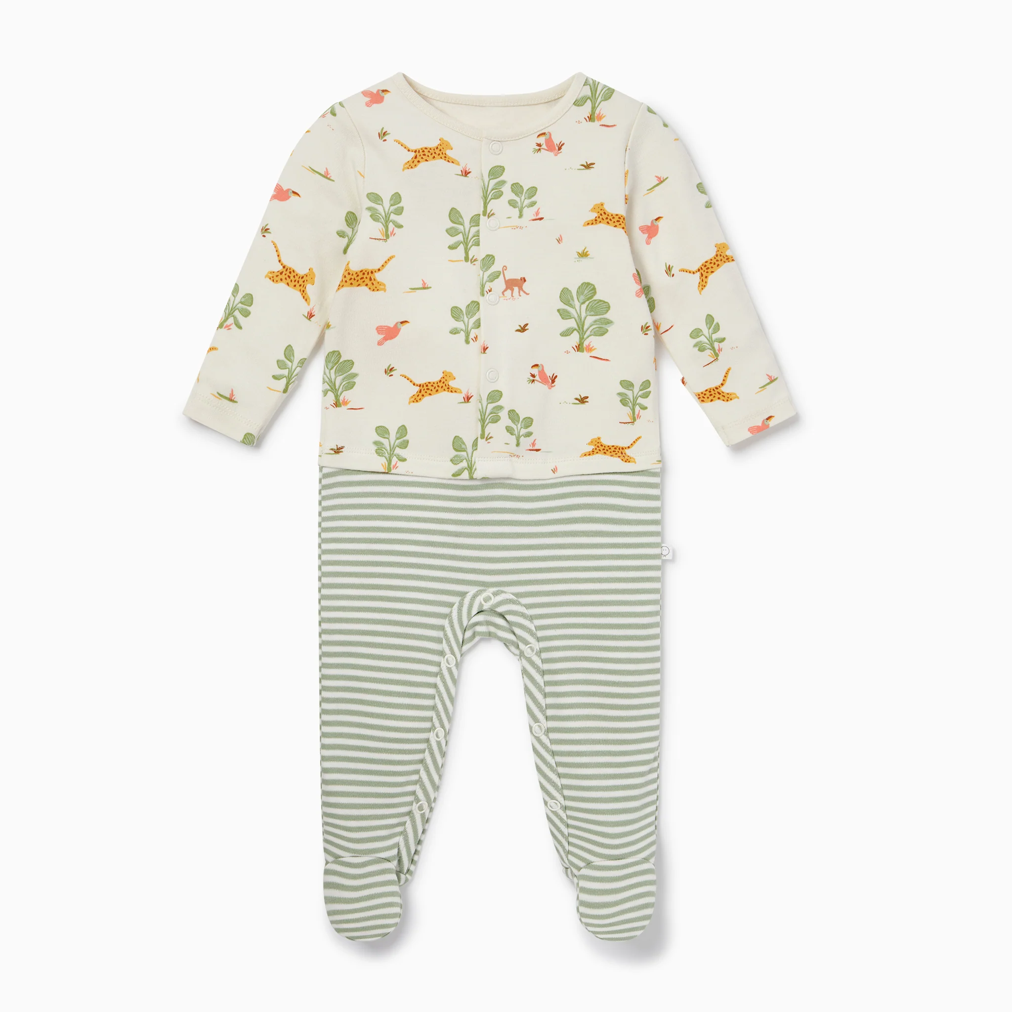 Rainforest Sleep & Play Jumpsuit - Image 2