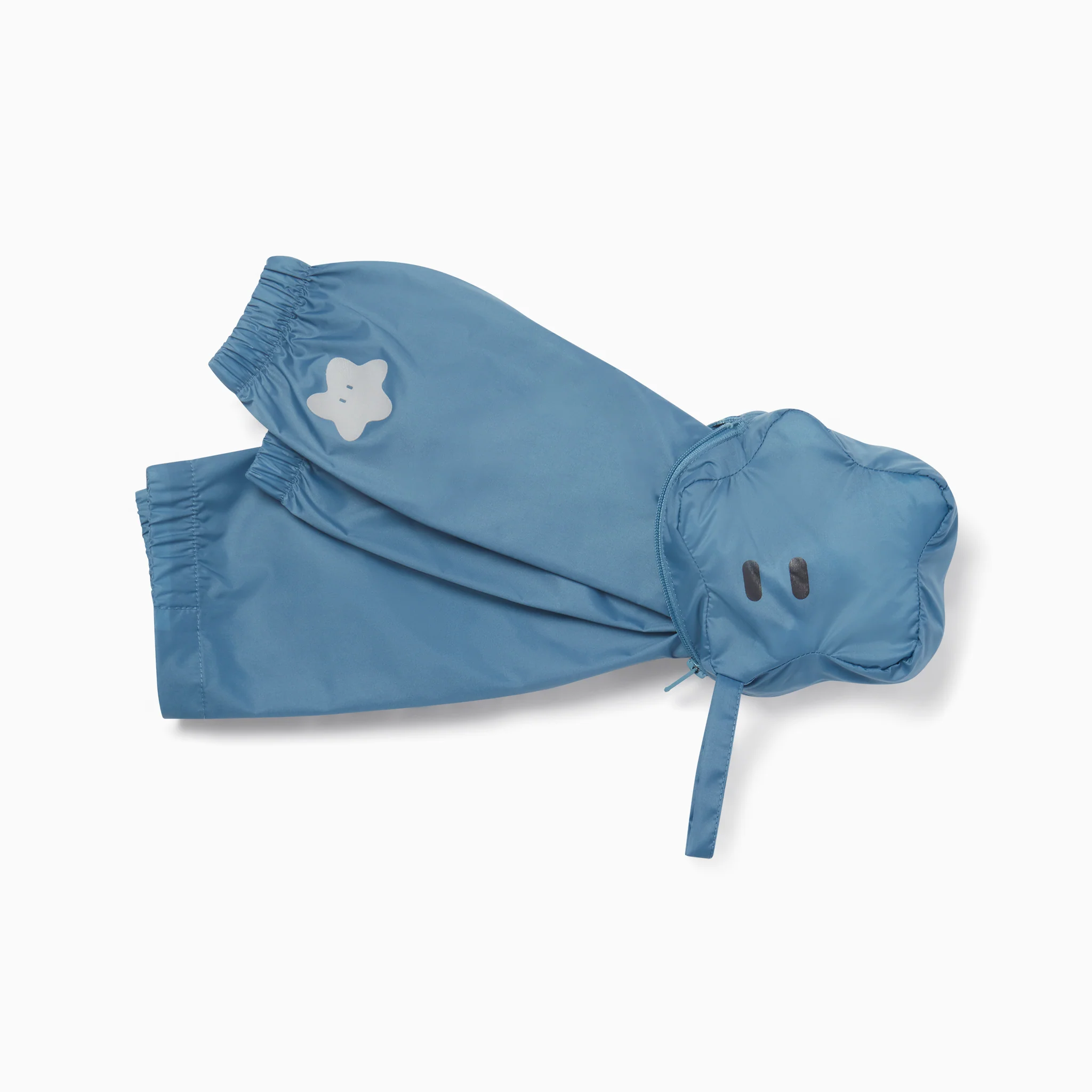 Recycled Waterproof Packaway Raincoat - Image 2