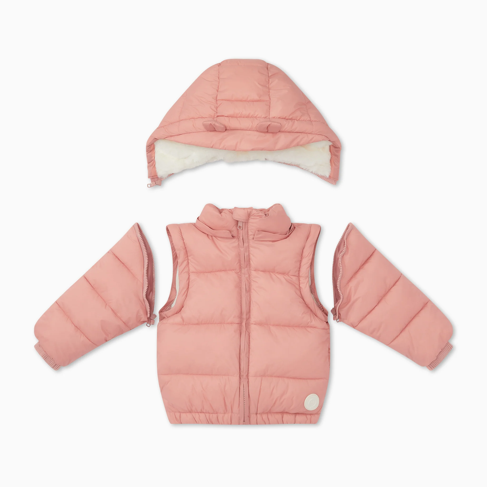 Recycled Waterproof Padded 3-in-1 Coat - Image 7