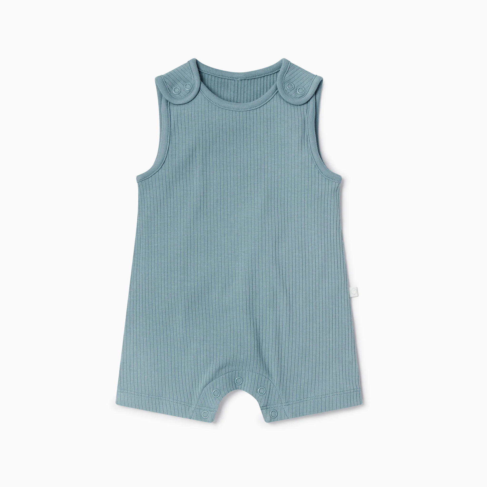 Ribbed Beach Romper - Image 2
