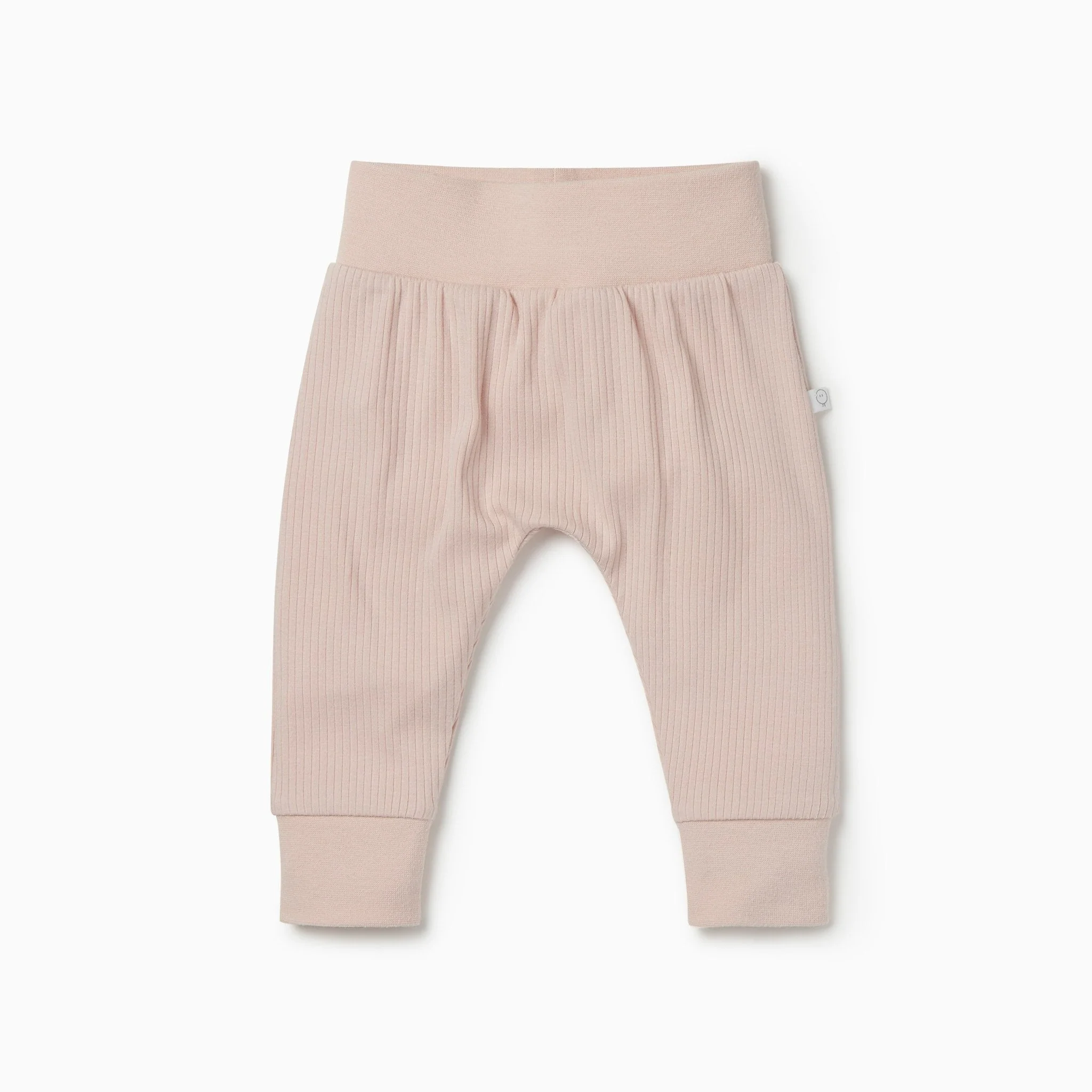 Ribbed Comfy Joggers - Blush