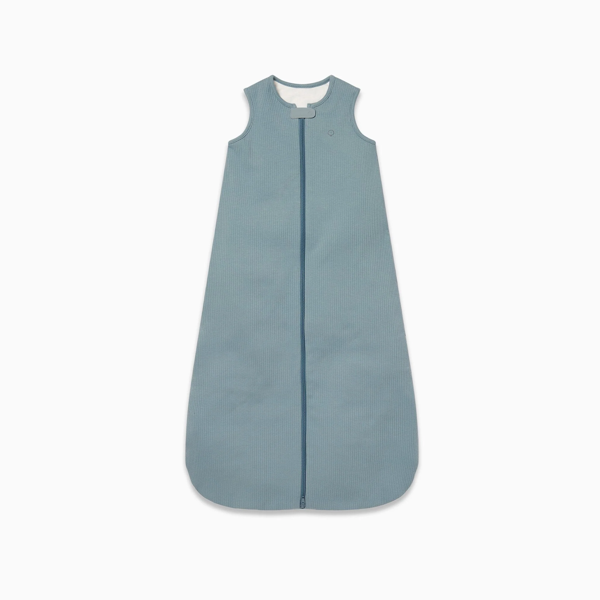 Ribbed Front Opening Sleeping Bag 1.5 TOG - Ribbed Blue