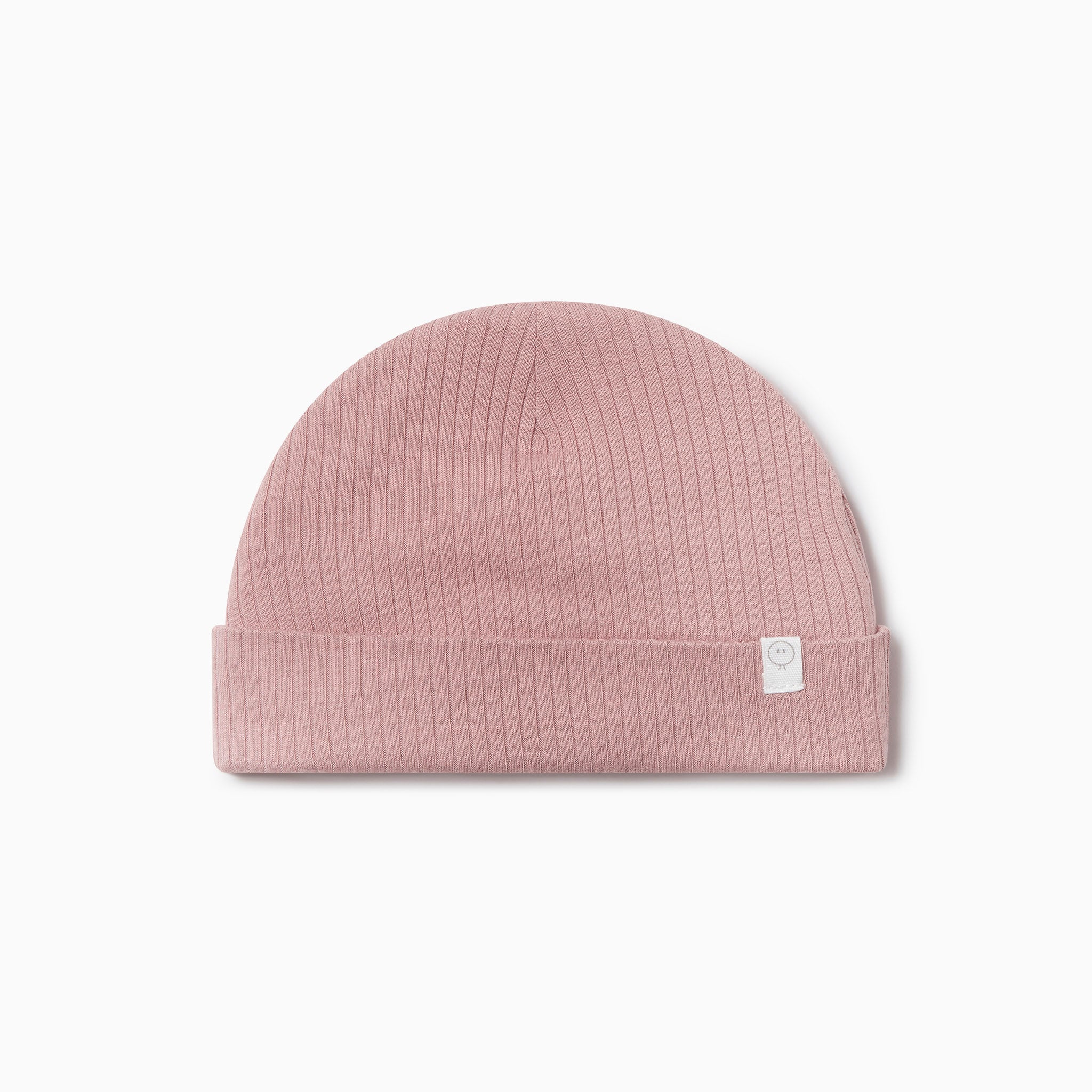 Ribbed Hat - Rose