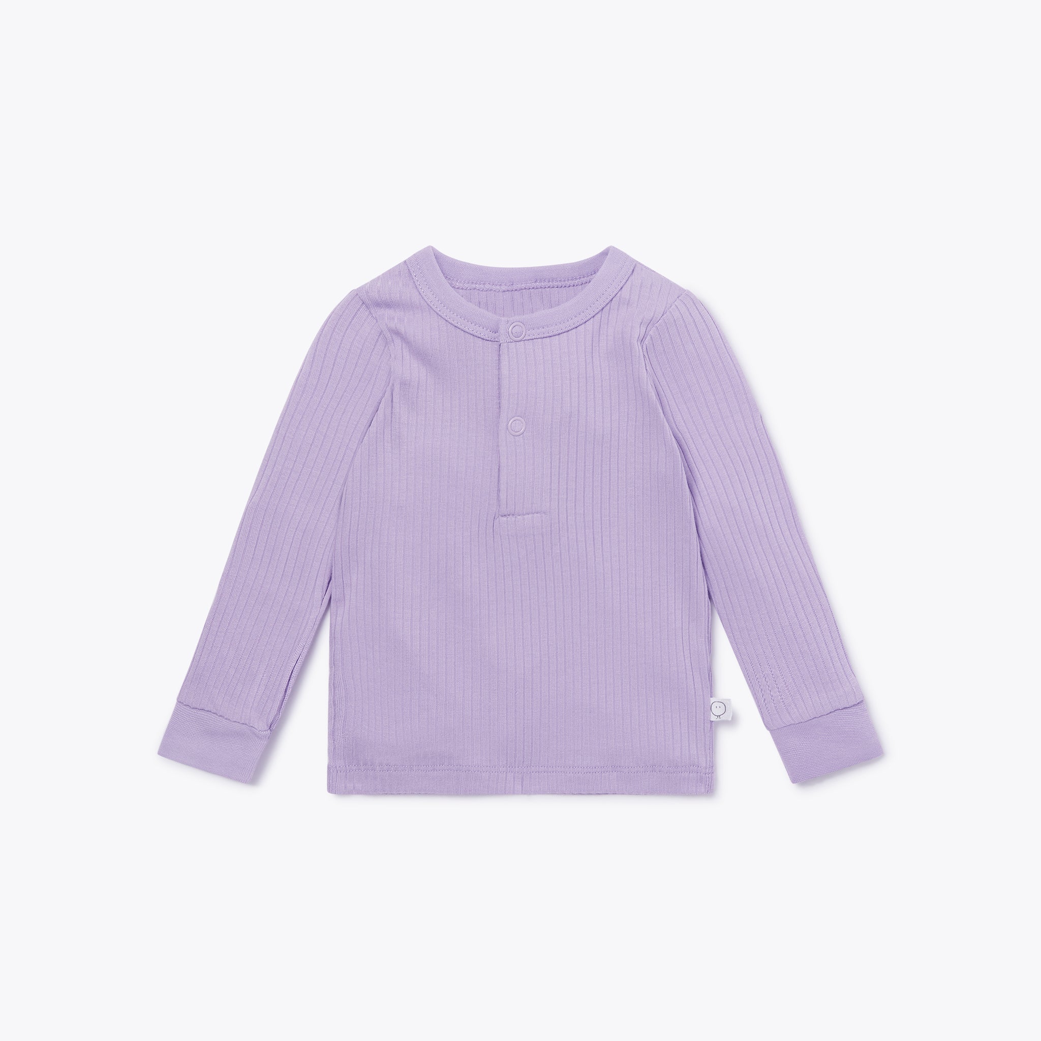 Lilac Ribbed Pyjamas - Image 4