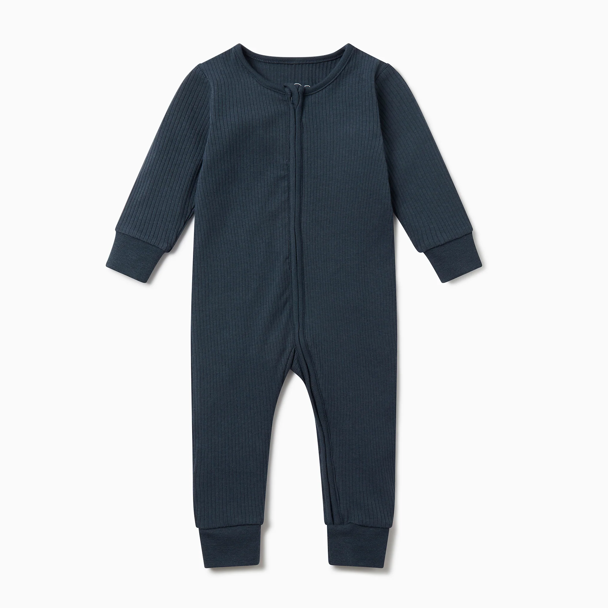 Ribbed Zip-Up Sleepsuit - Image 5