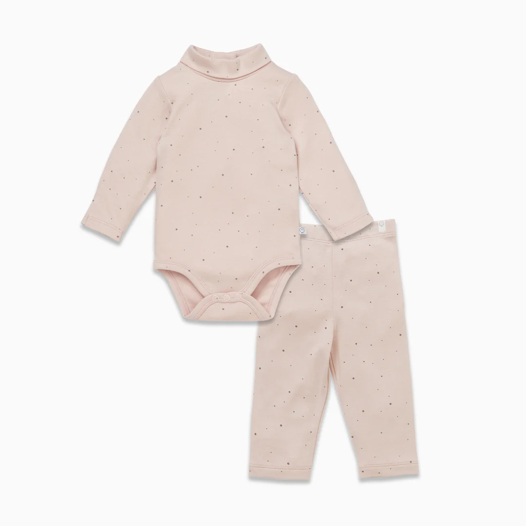 Roll Neck Bodysuit & Leggings Set - Image 2