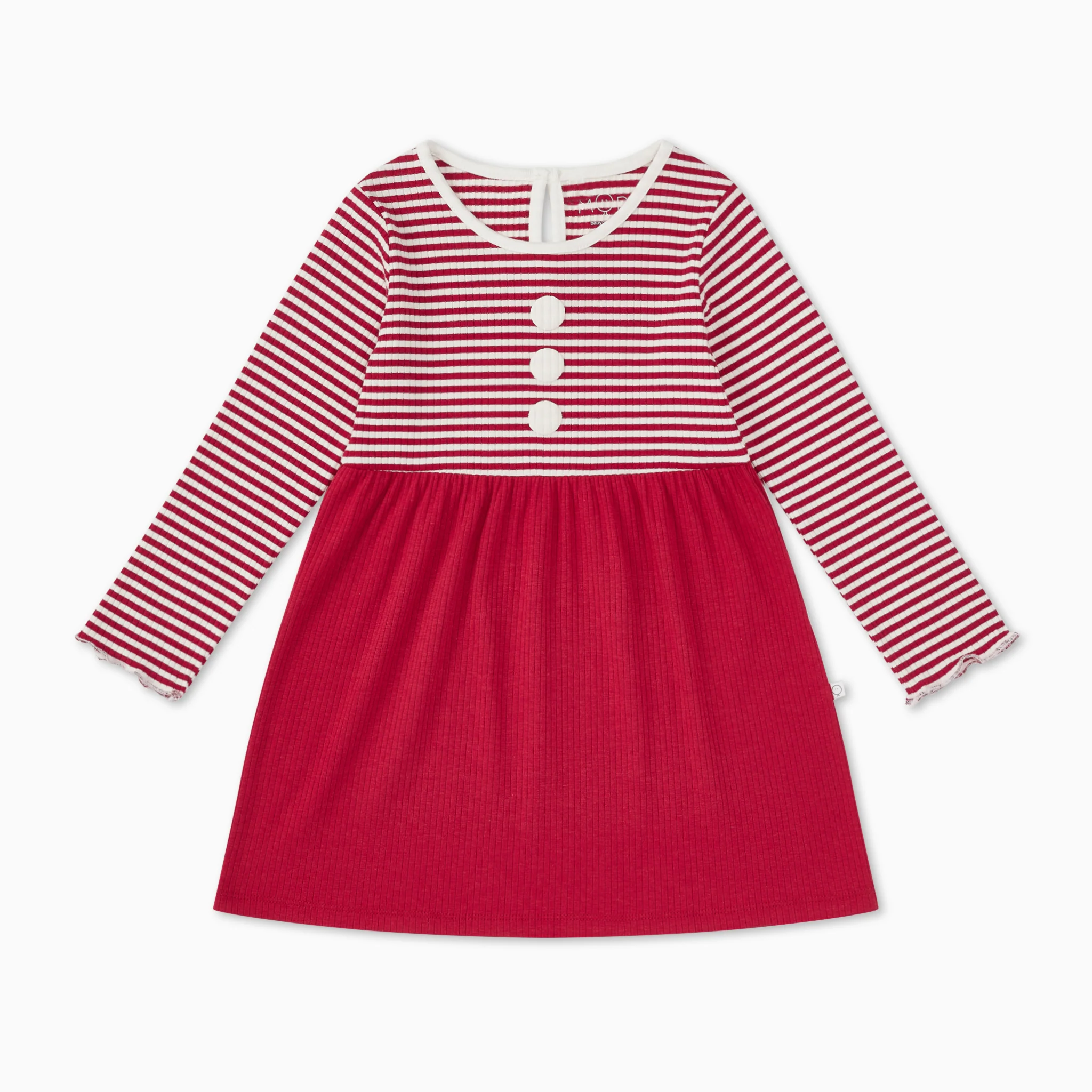 Ruby Stripe Ribbed Dress - Image 8