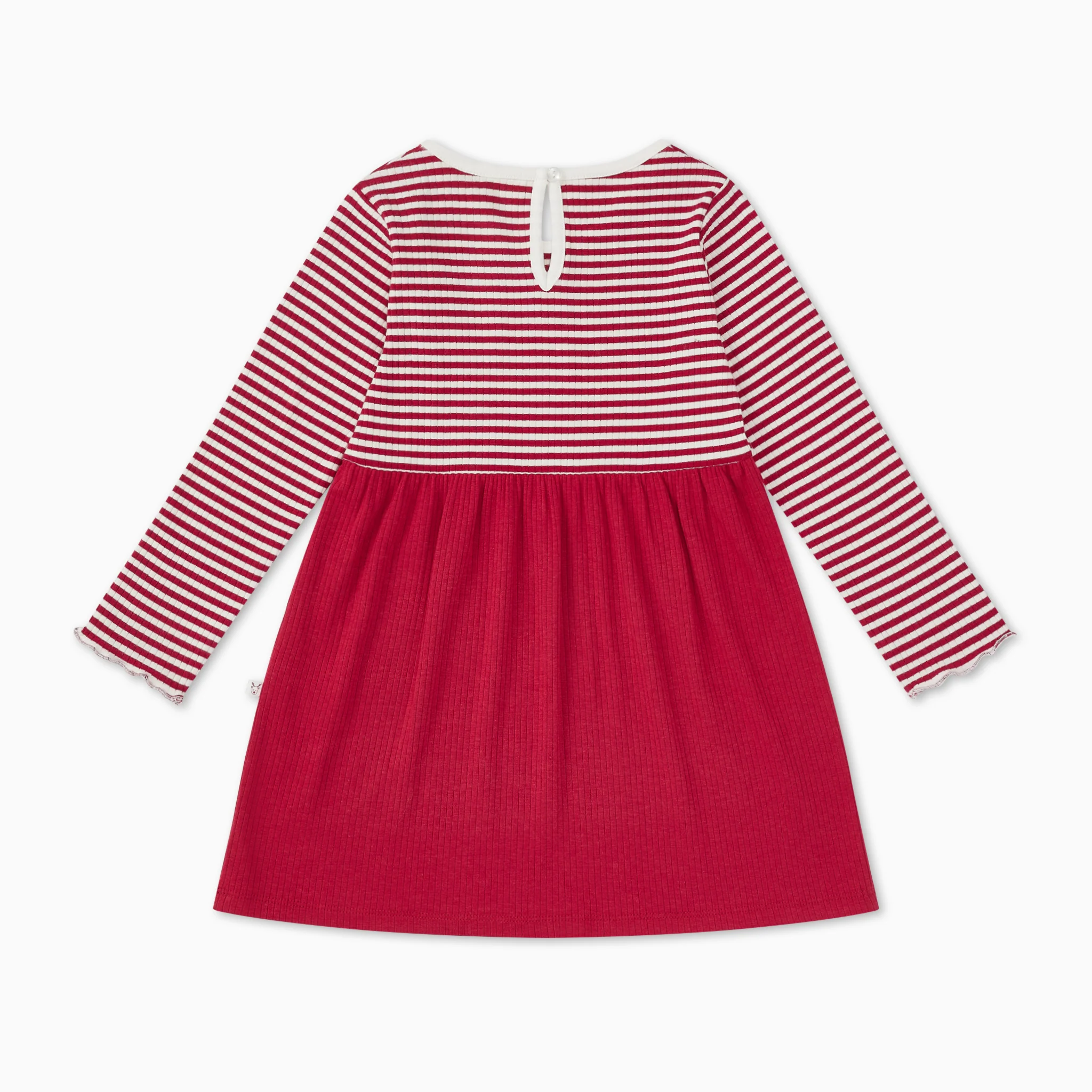 Ruby Stripe Ribbed Dress - Image 9