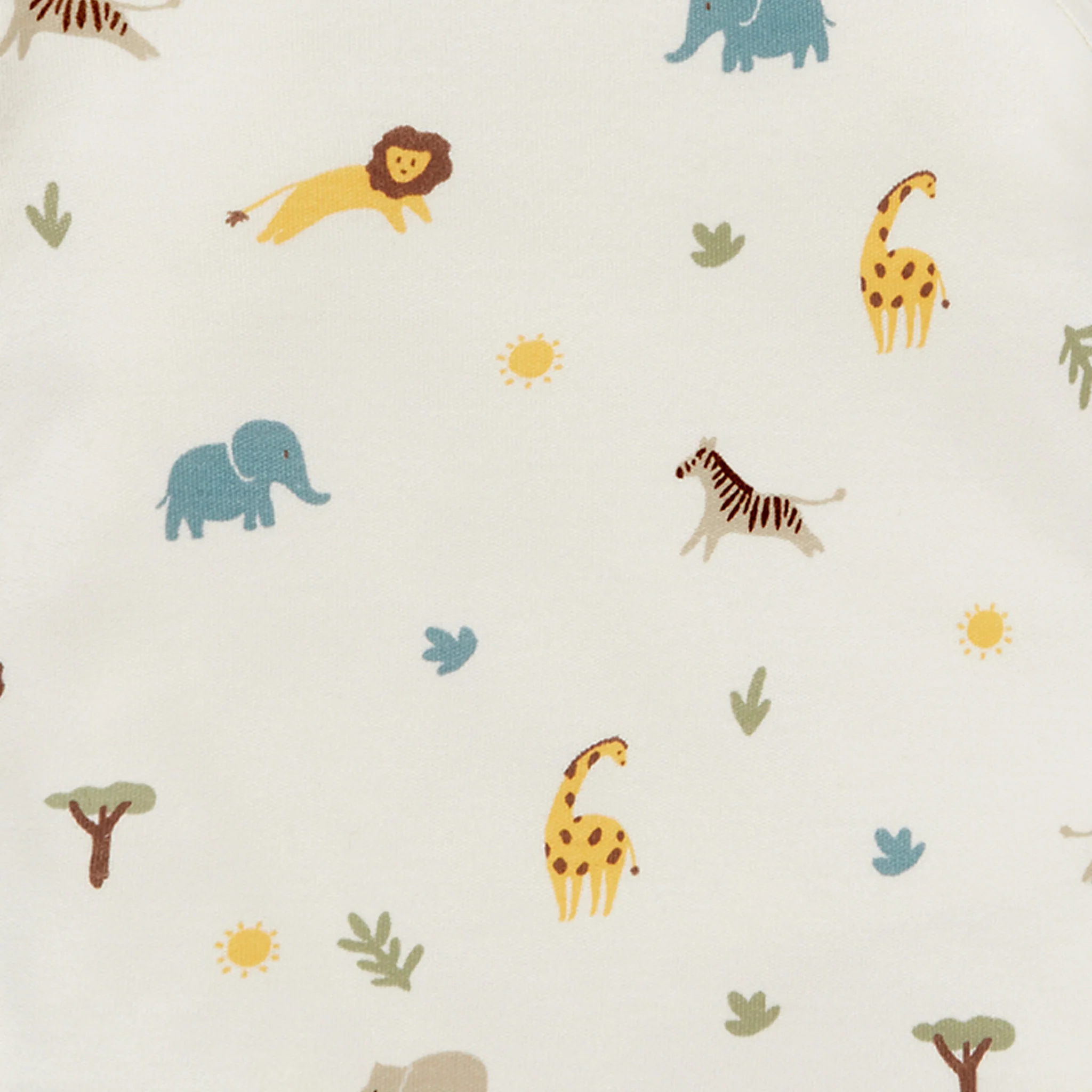 Safari Short Sleeve Bodysuit 4 Pack - Image 2